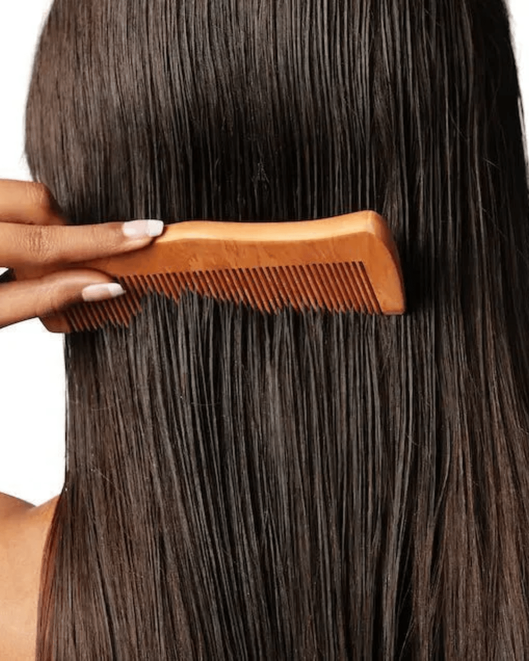 La routine naturelle des cheveux lisses - Les 4 étapes indispensables