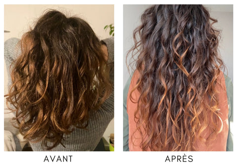 La transition capillaire cheveux ondulés de Pauline