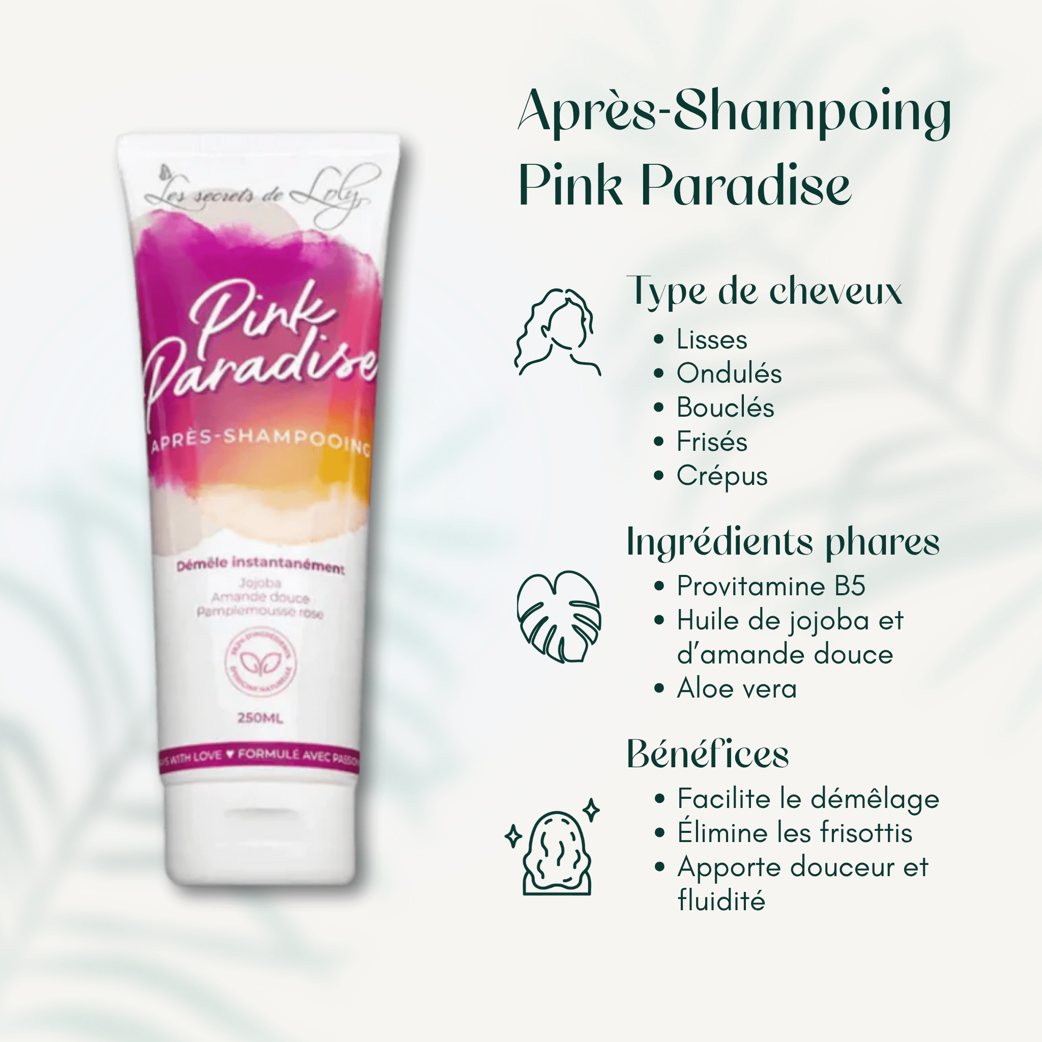 Après-Shampoing Pink Paradise
