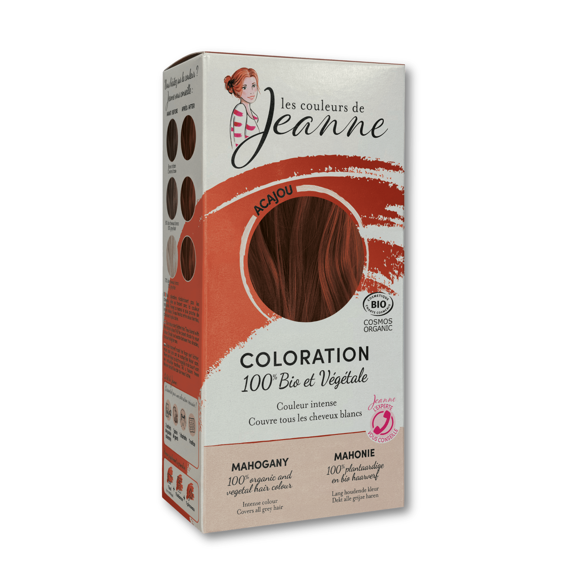 Coloration Végétale Acajou