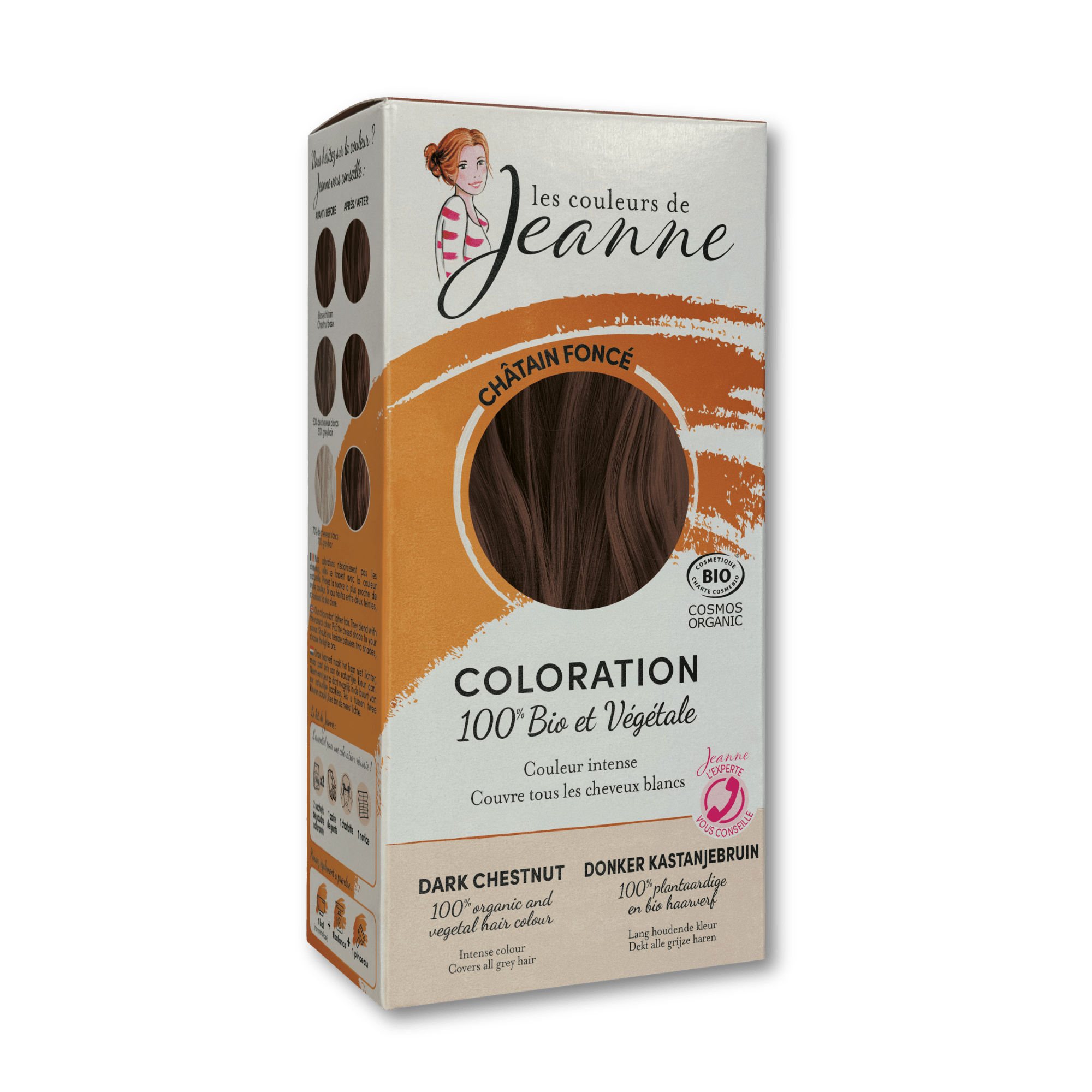 Coloration Végétale Châtain Foncé
