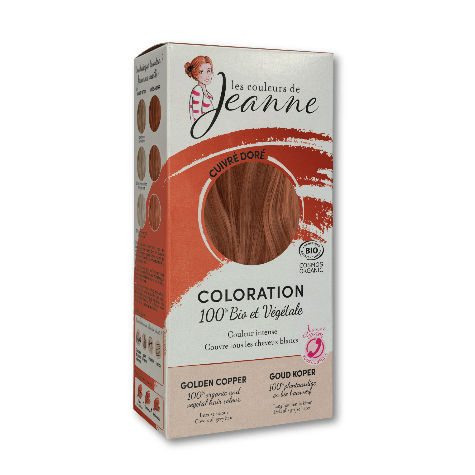 Coloration Végétale Cuivré Doré