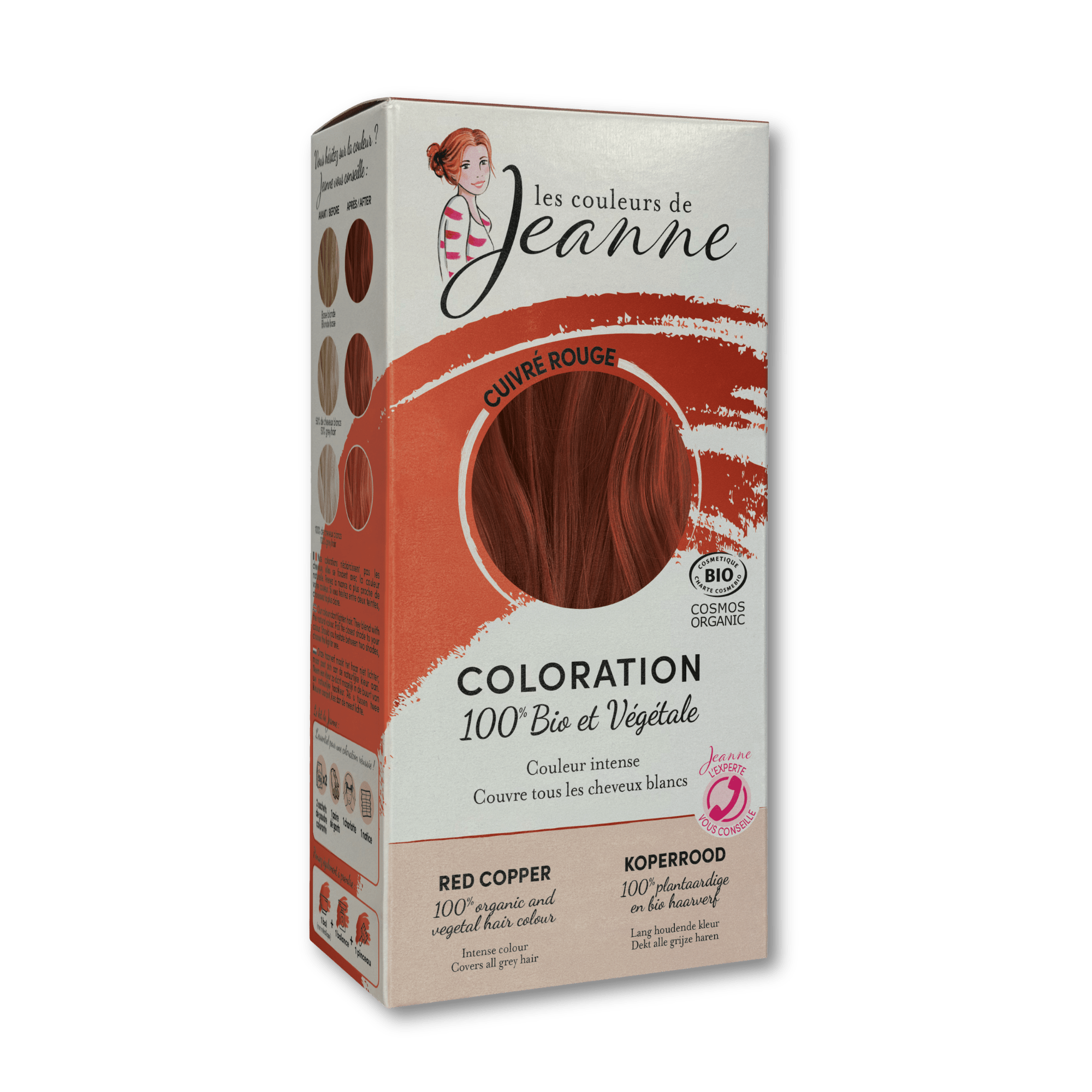 Coloration Végétale Cuivré Rouge