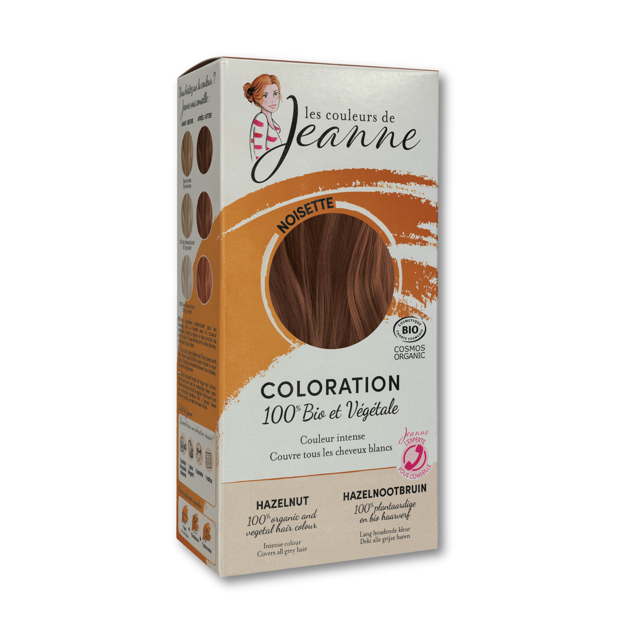 Coloration Végétale Noisette