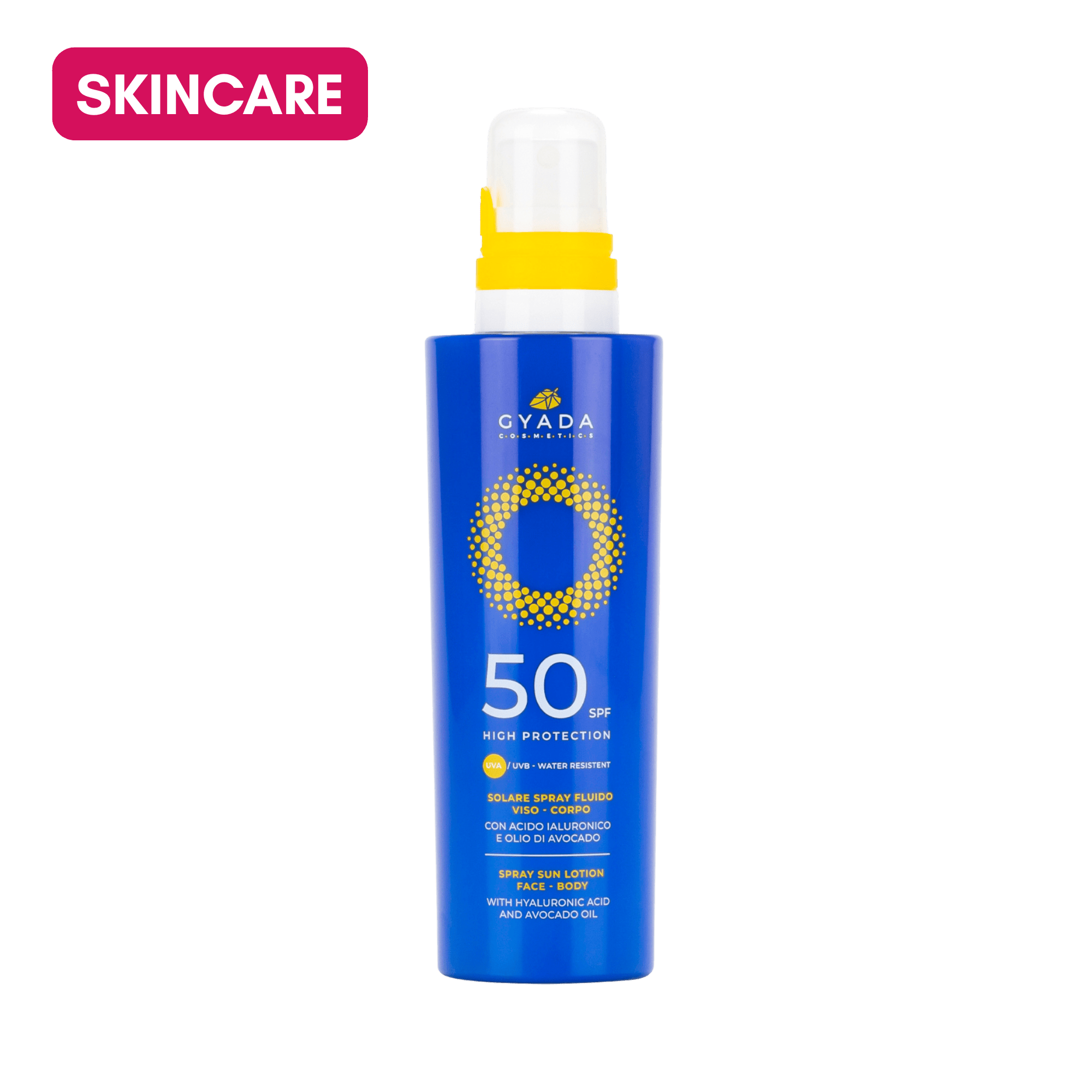 Spray Solaire Corps et Visage SPF 50