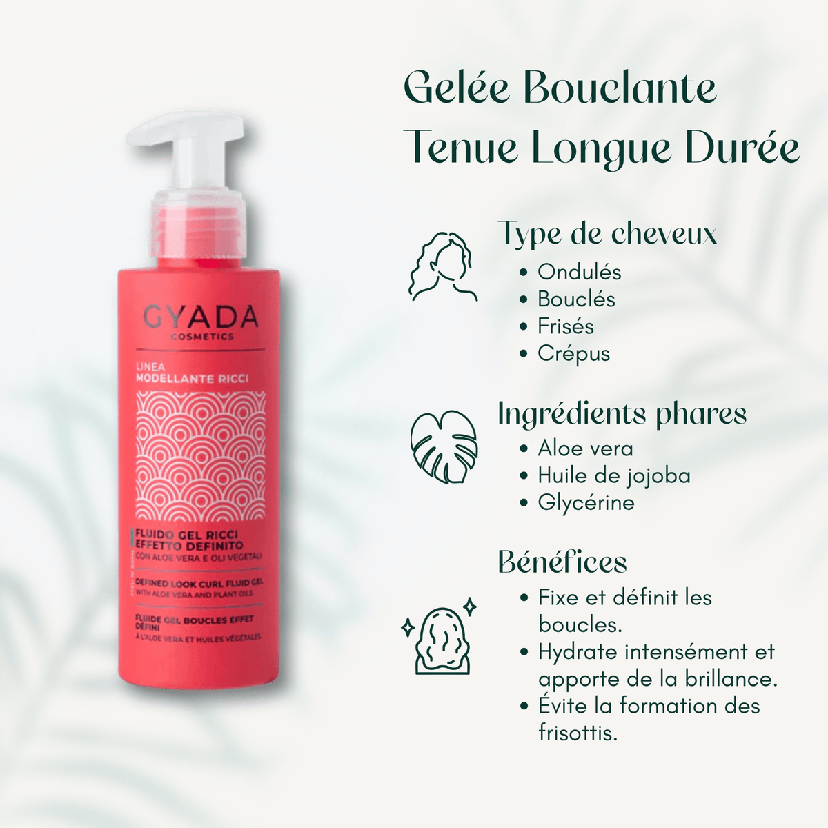 Gelée Bouclante Tenue Longue Durée