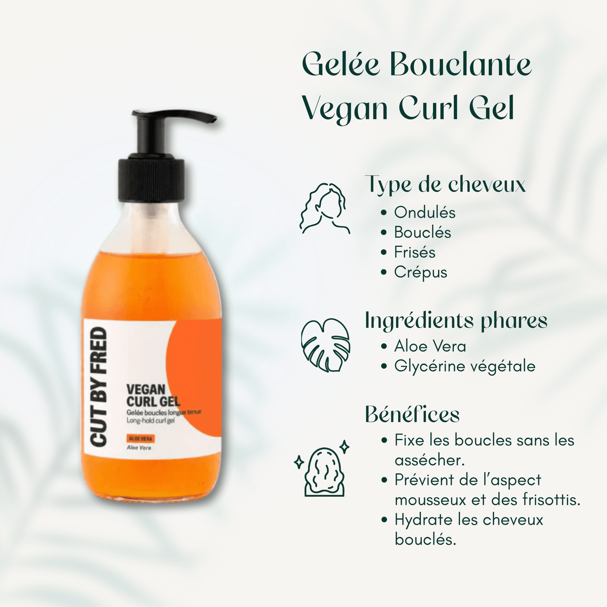 Gelée Bouclante Vegan Curl Gel