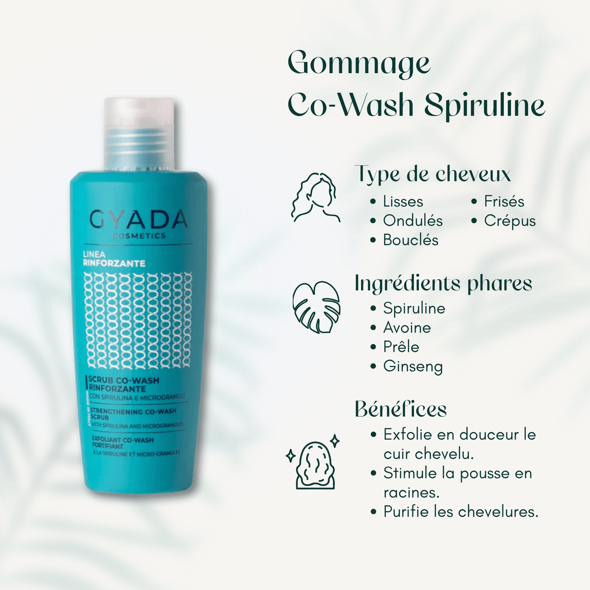 Gommage Co-Wash Spiruline