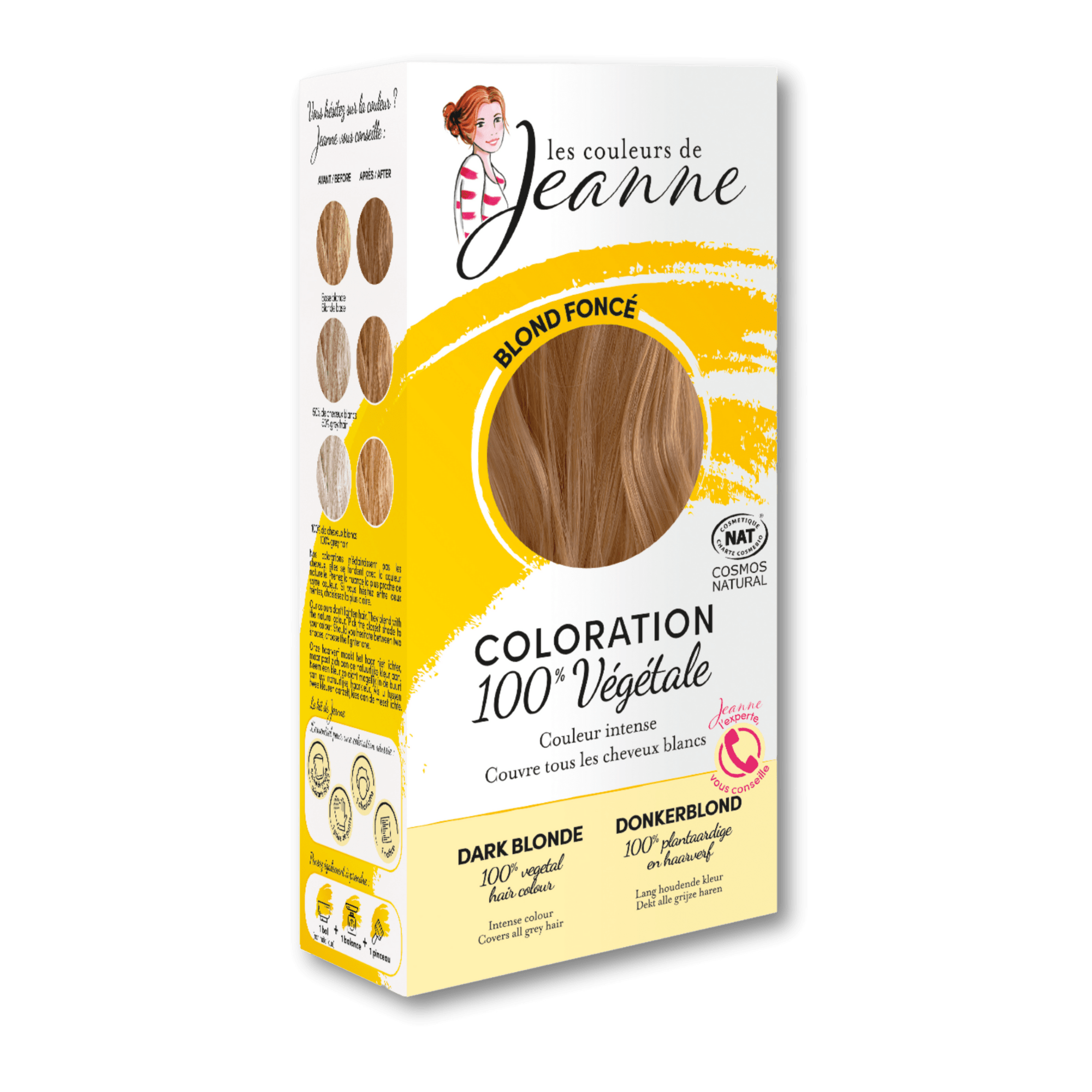 Coloration Végétale Blond Foncé