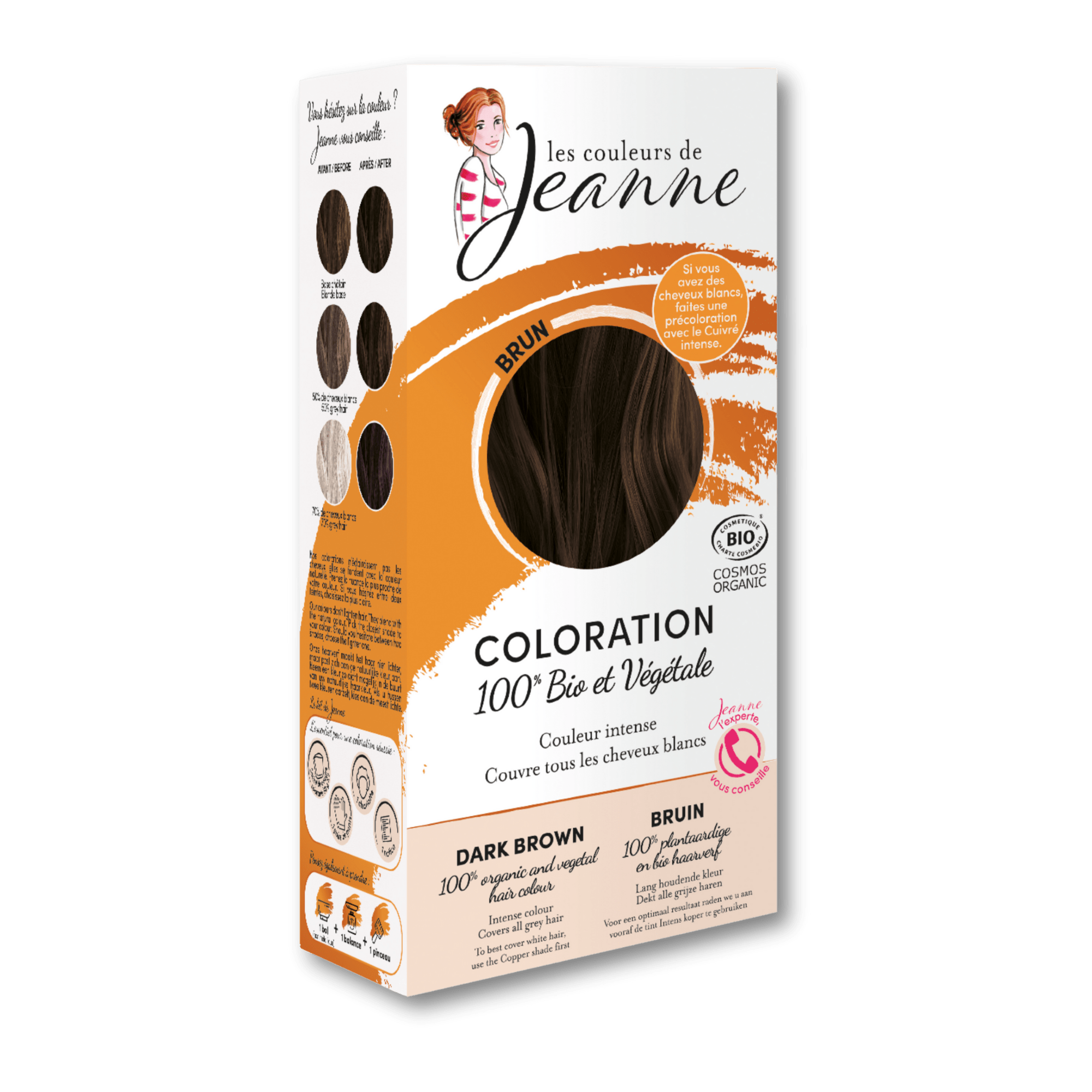 Coloration Végétale Brun