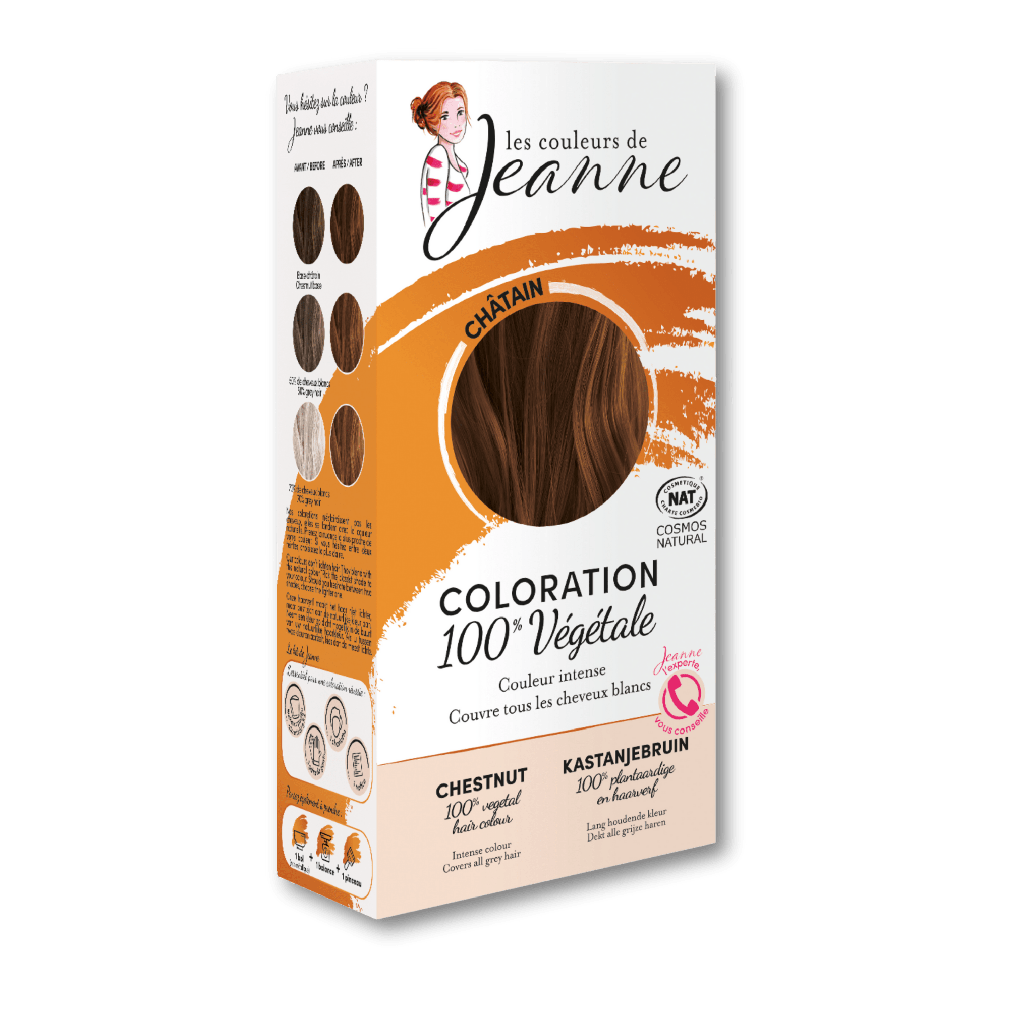 Coloration Végétale Châtain