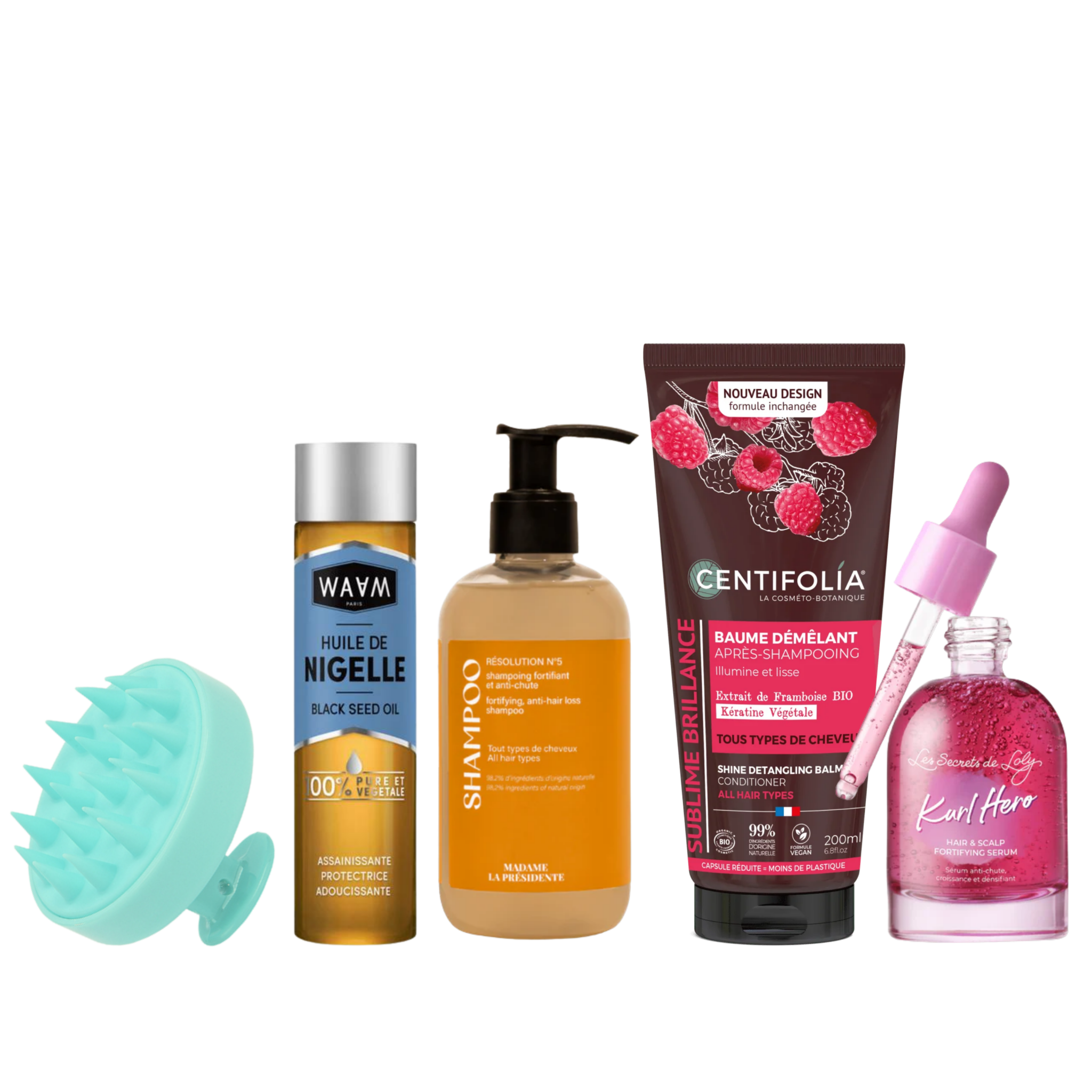 Routine chute de cheveux