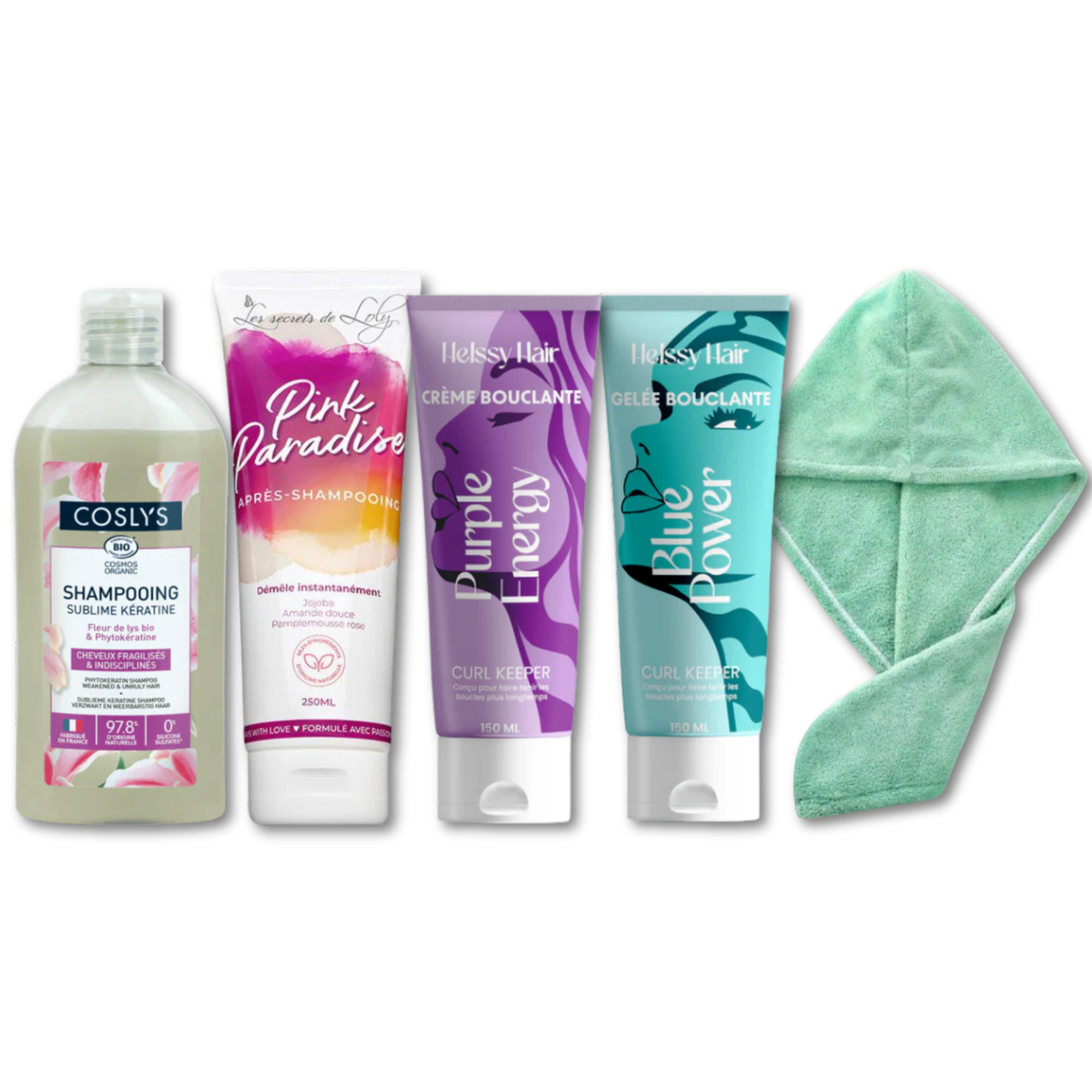 Routine cheveux bouclés et ondulés