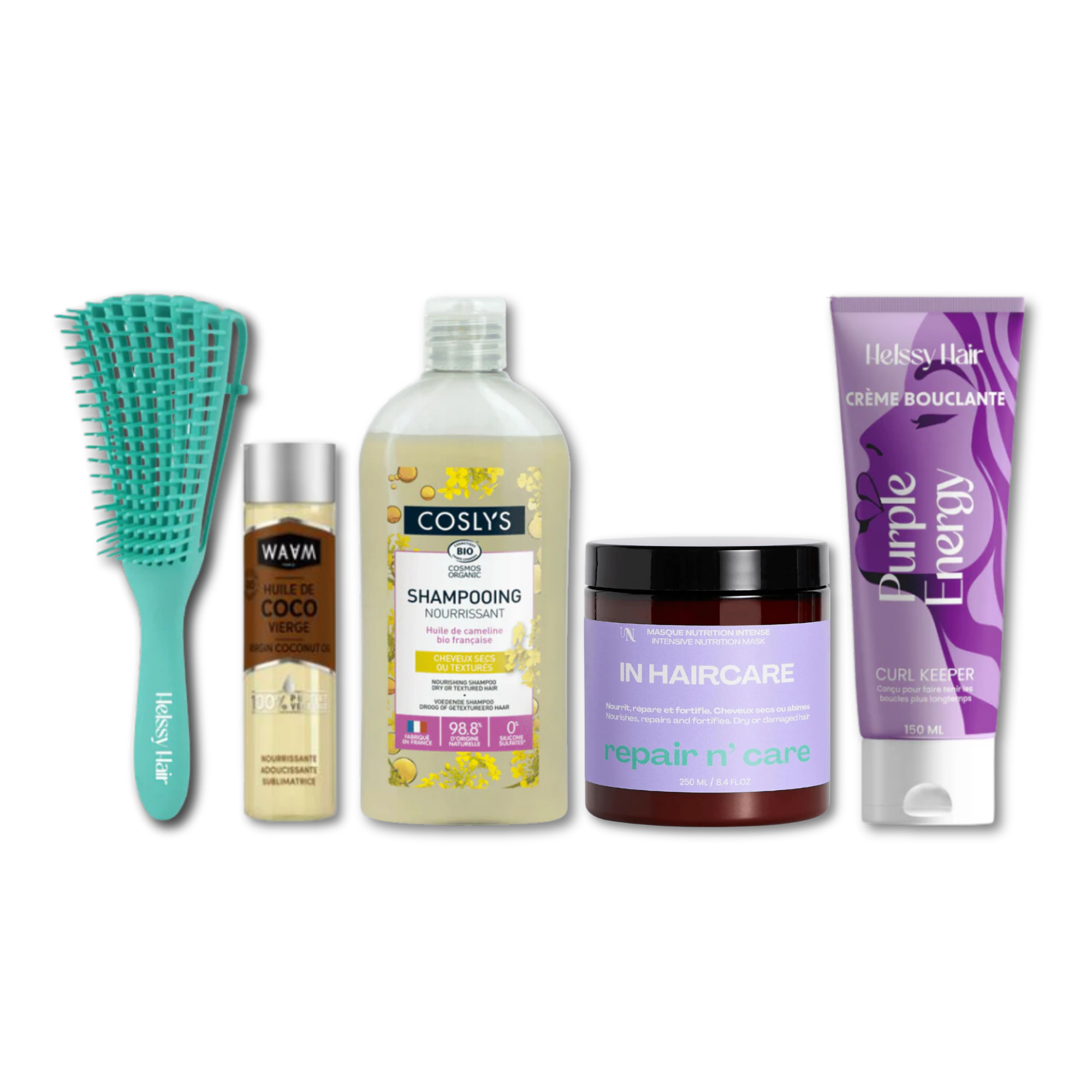 Routine cheveux secs