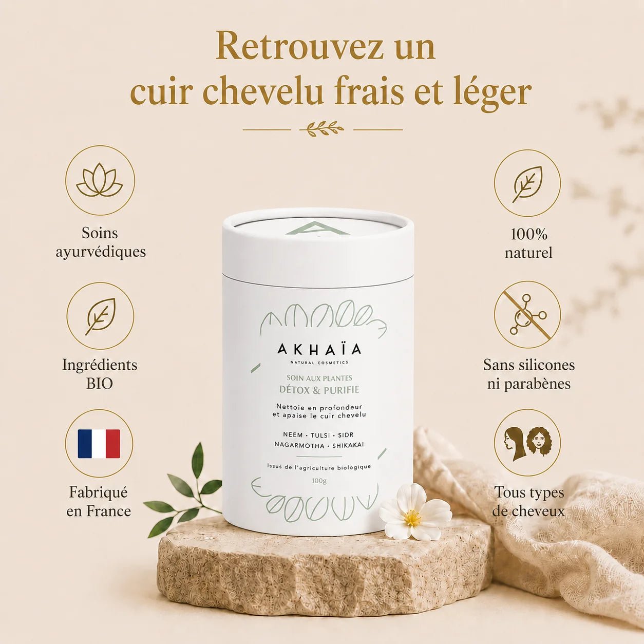 Masque aux Poudres Détox & Purifie