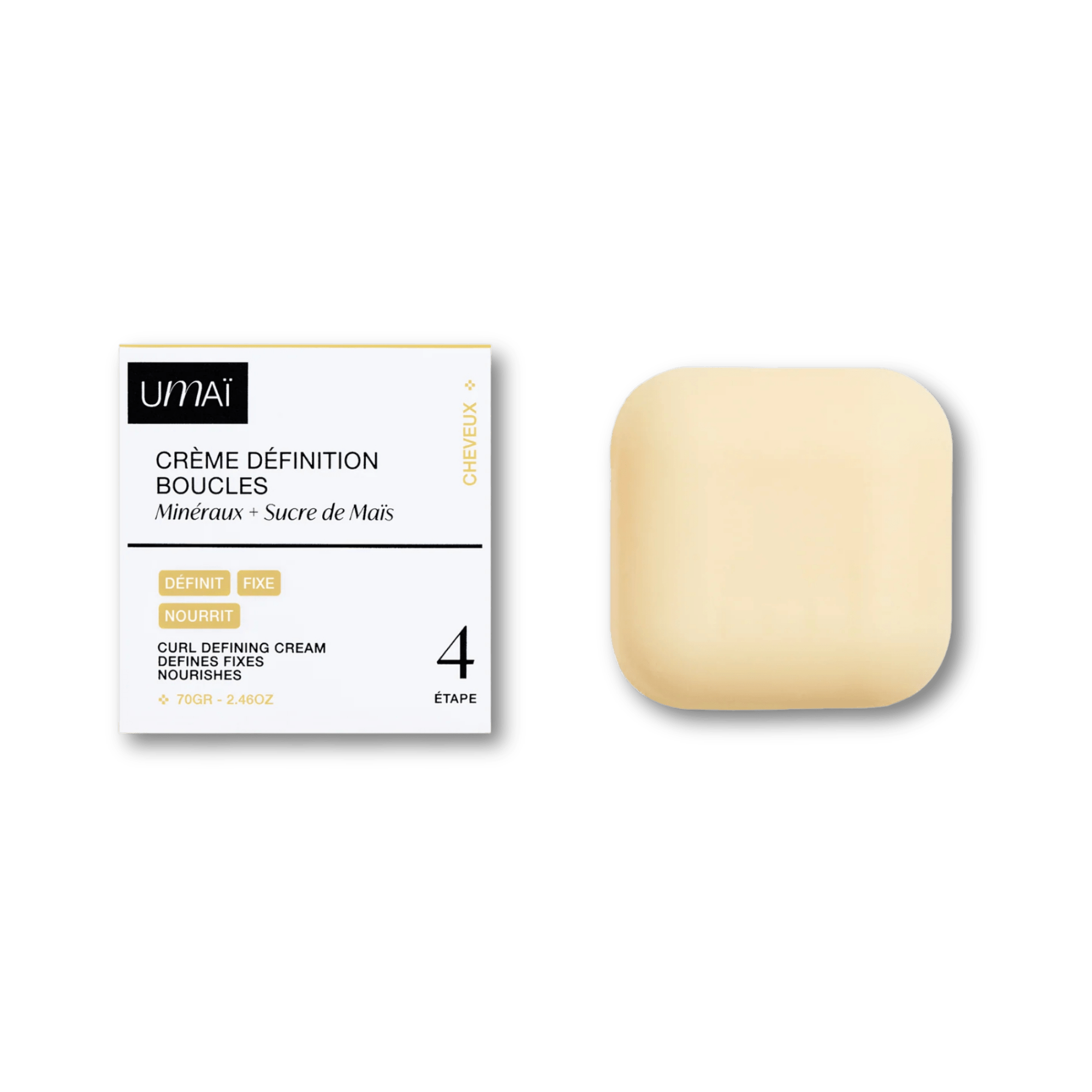 Soin Sans Rinçage Solide La Crème Bouclée