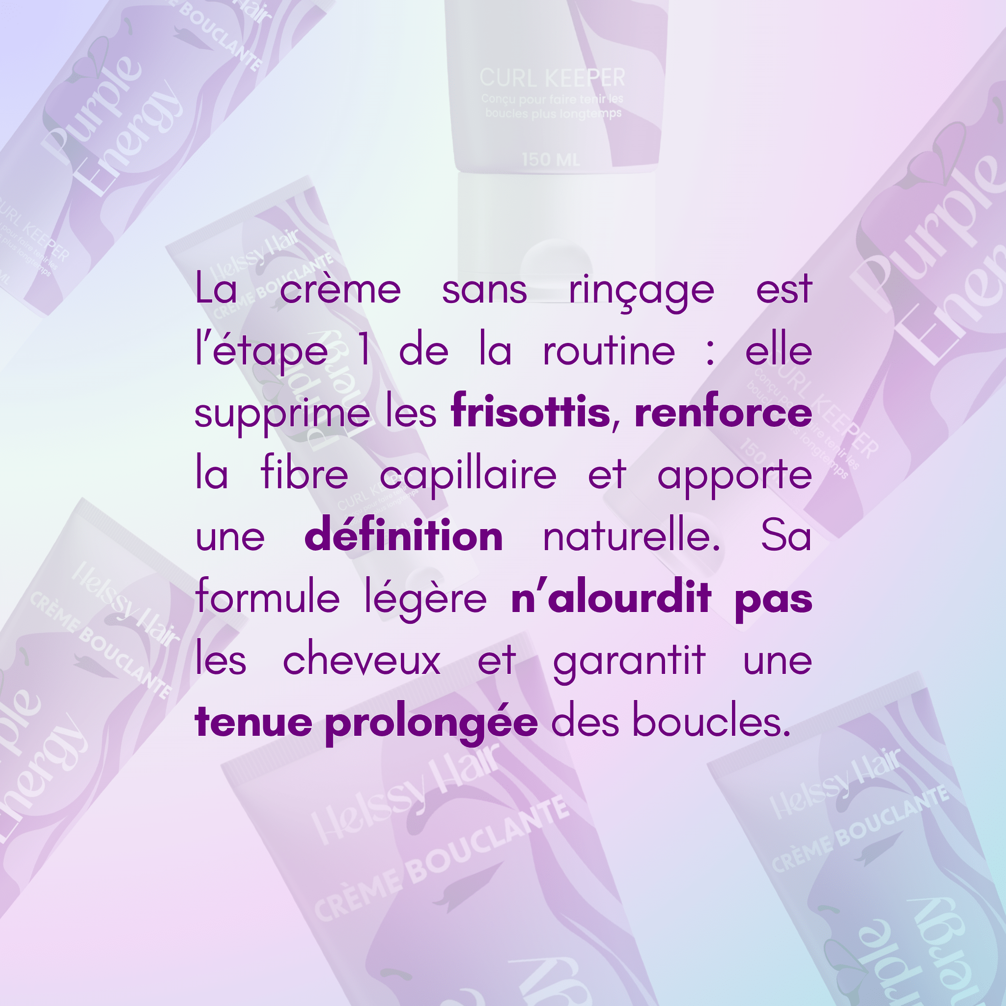 Crème Bouclante Purple Energy