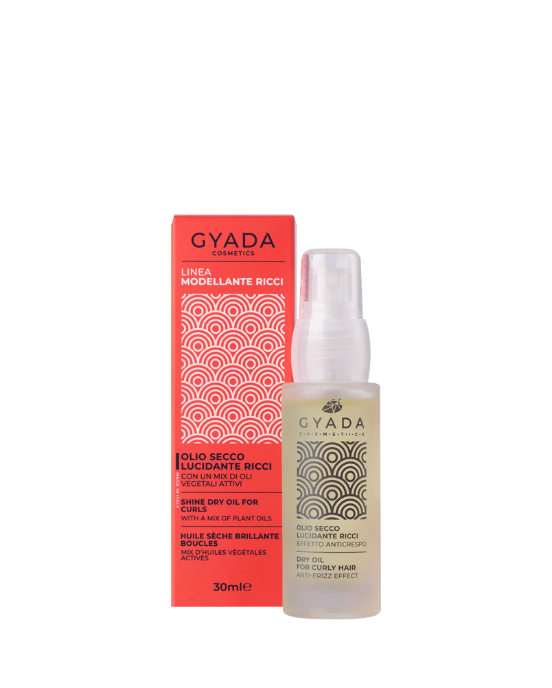 Huile sèche brillante boucles Gyada