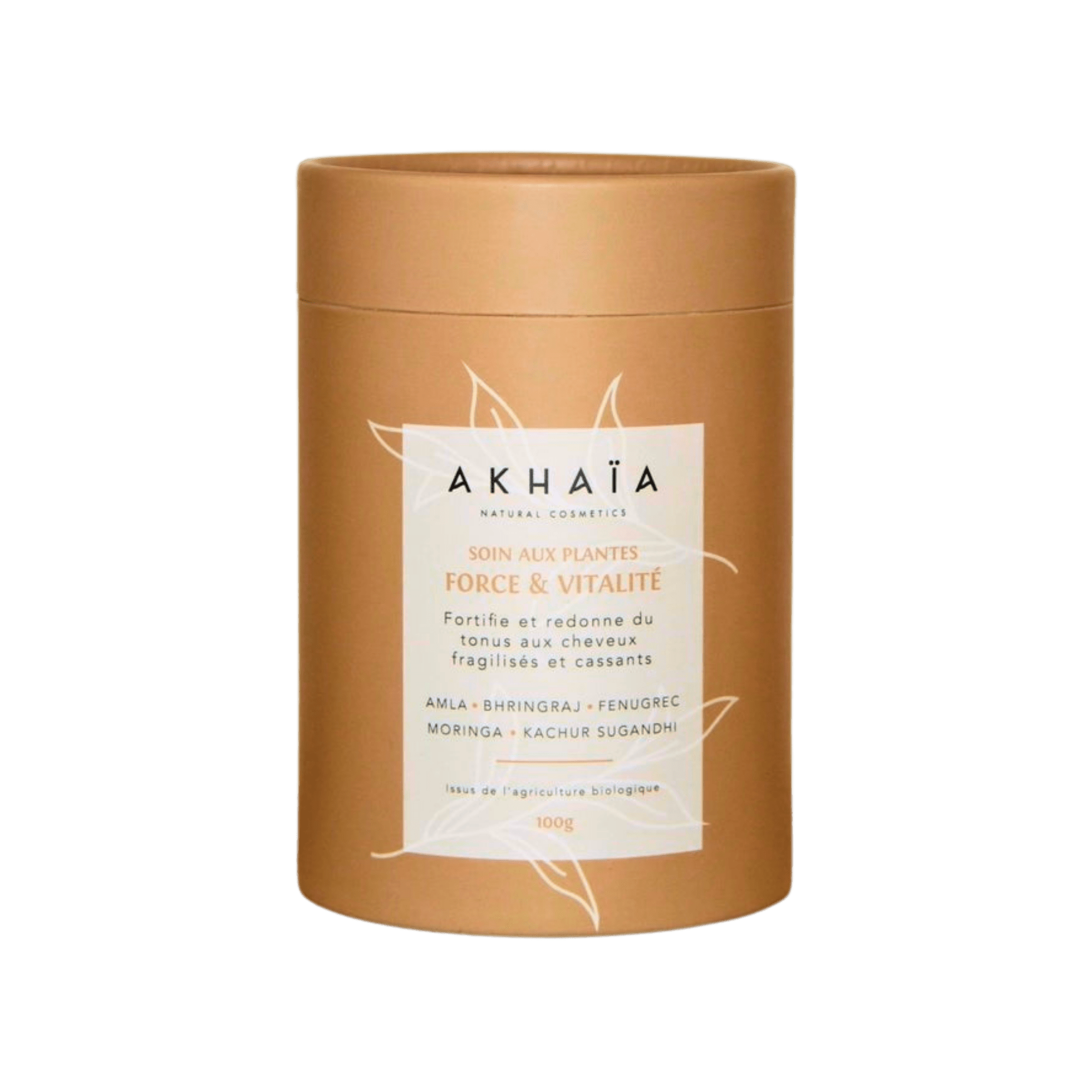 Masque Cheveux Aux Poudres Force & Vitalité Akhaia