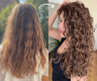 Retrouver ses cheveux bouclés grâce à la méthode Helssy Hair.