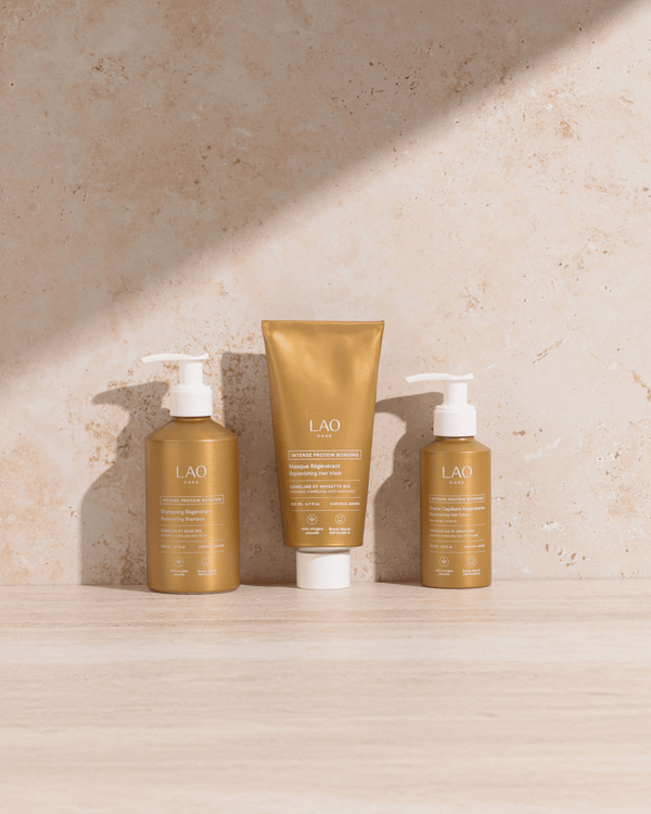 Réparer tes cheveux abîmés avec des produits naturels LAO Care