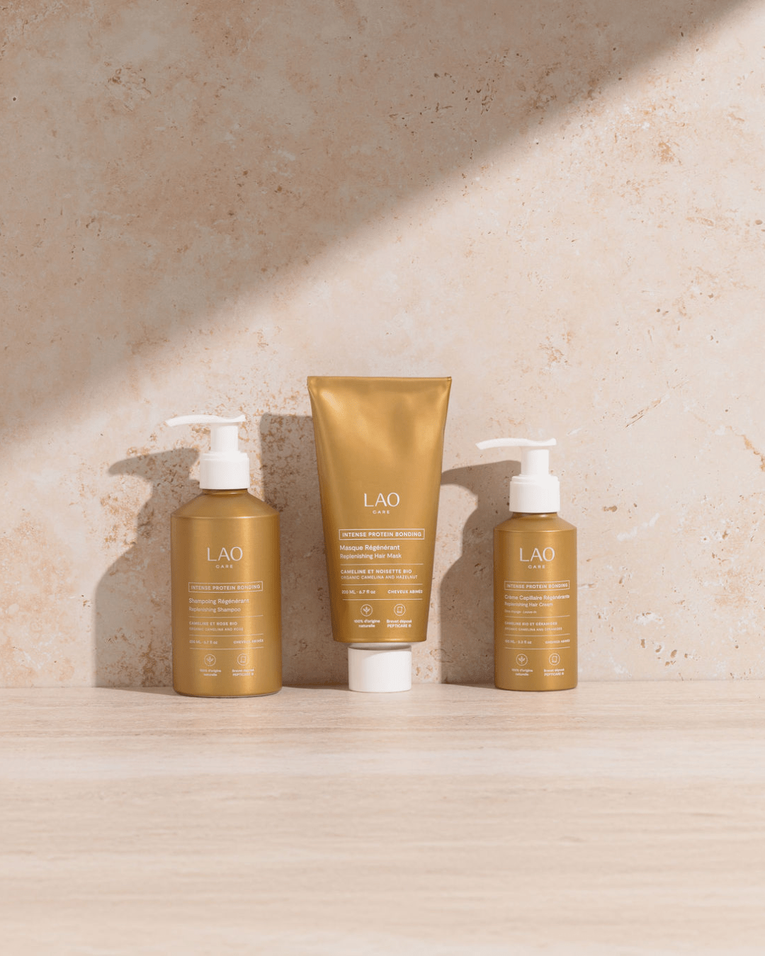 Réparer tes cheveux abîmés avec des produits naturels LAO Care