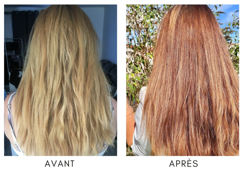 La transition capillaire cheveux lisses de Mélissande
