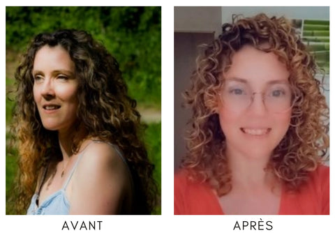 La transition capillaire vers le naturel d'Elodie