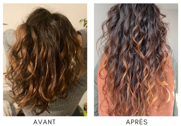 La transition capillaire cheveux ondulés de Pauline