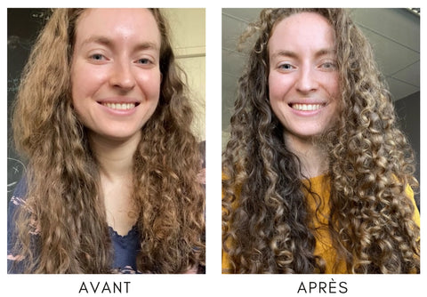 La transition capillaire de Valentine : son retour aux boucles