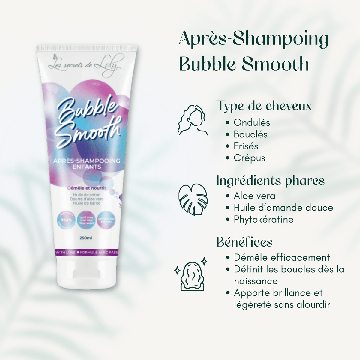 Après-Shampoing Bubble Smooth