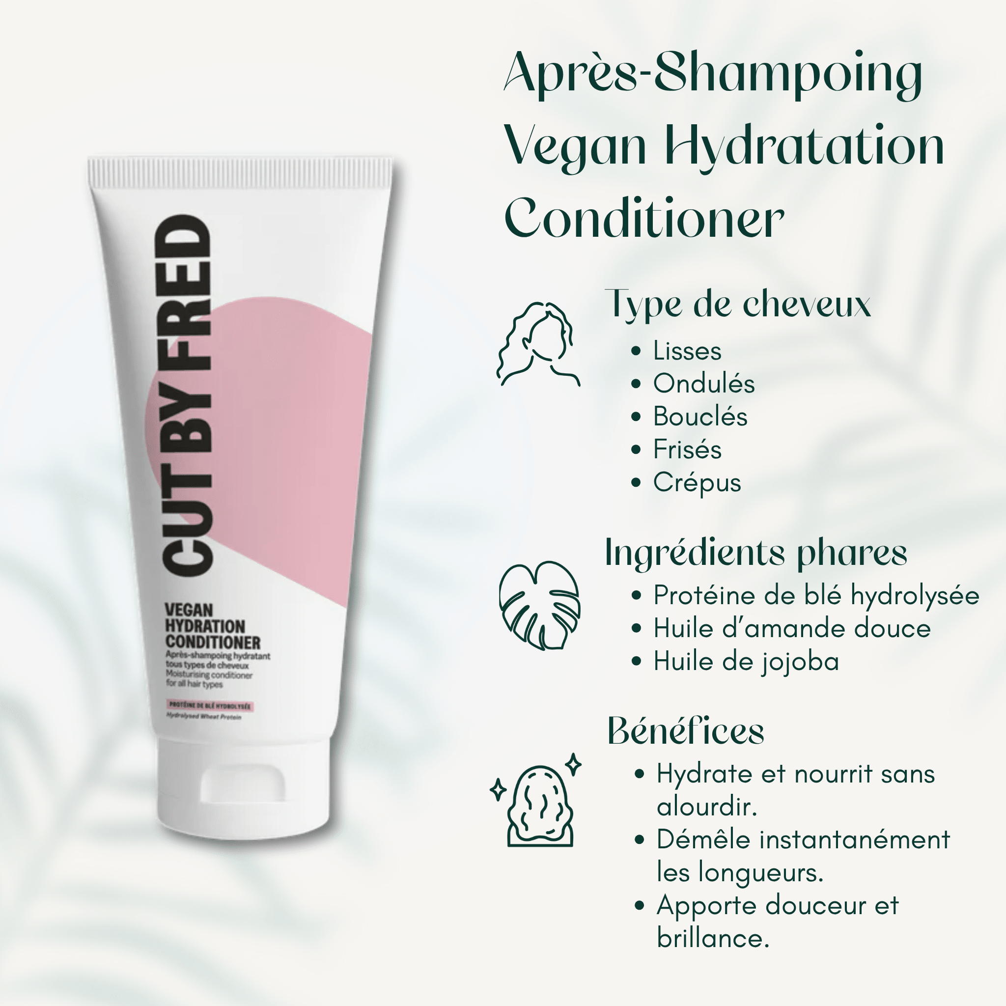 Après-Shampoing Vegan Hydratation Conditioner