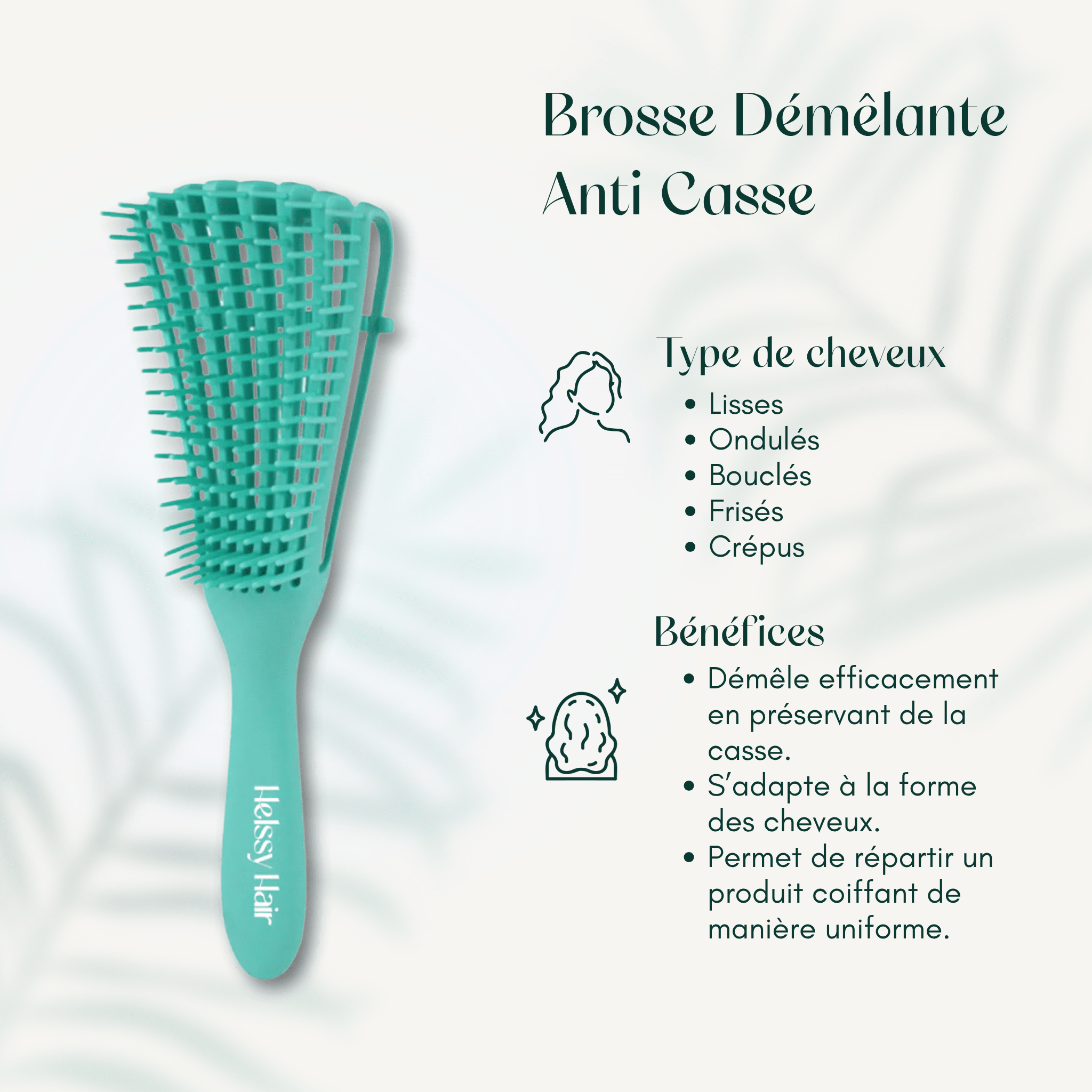 Brosse Démêlante Anti Casse