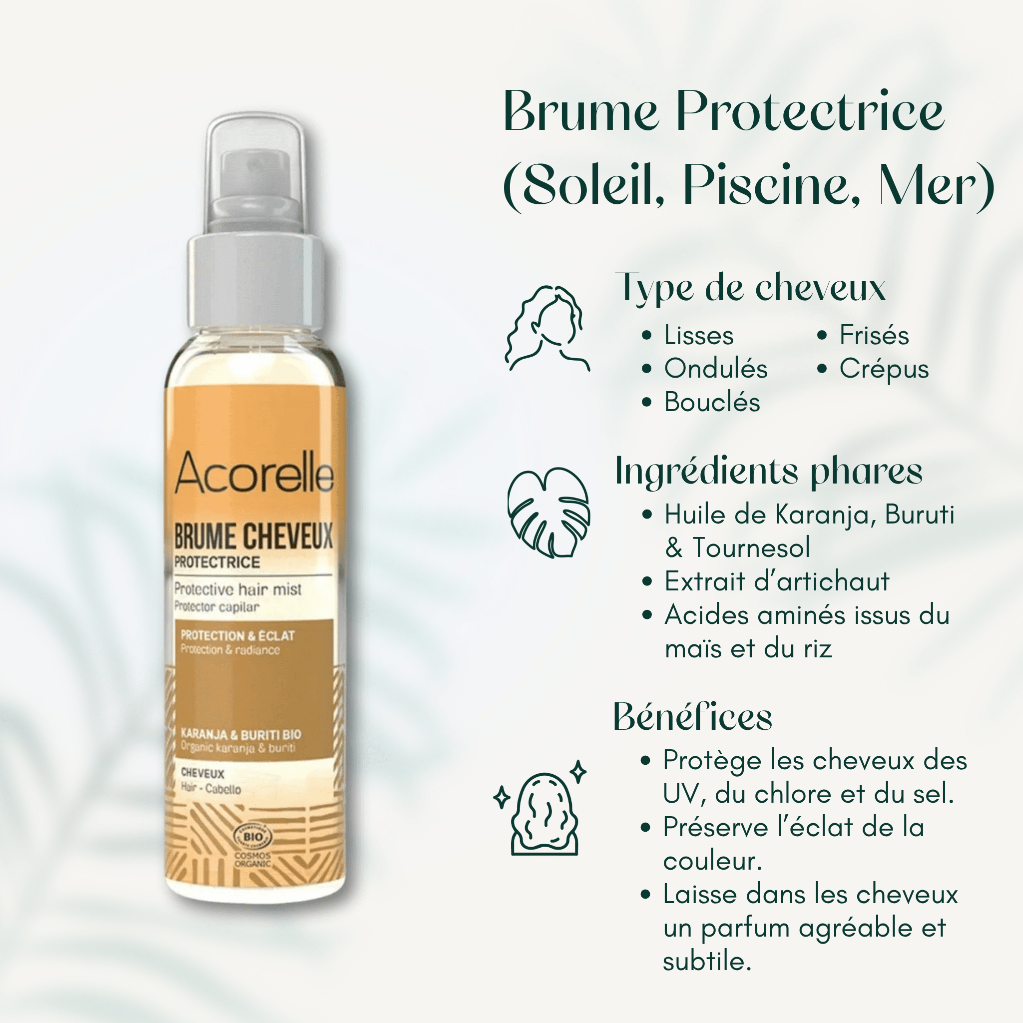 Brume Protectrice (Soleil, Piscine, Mer)