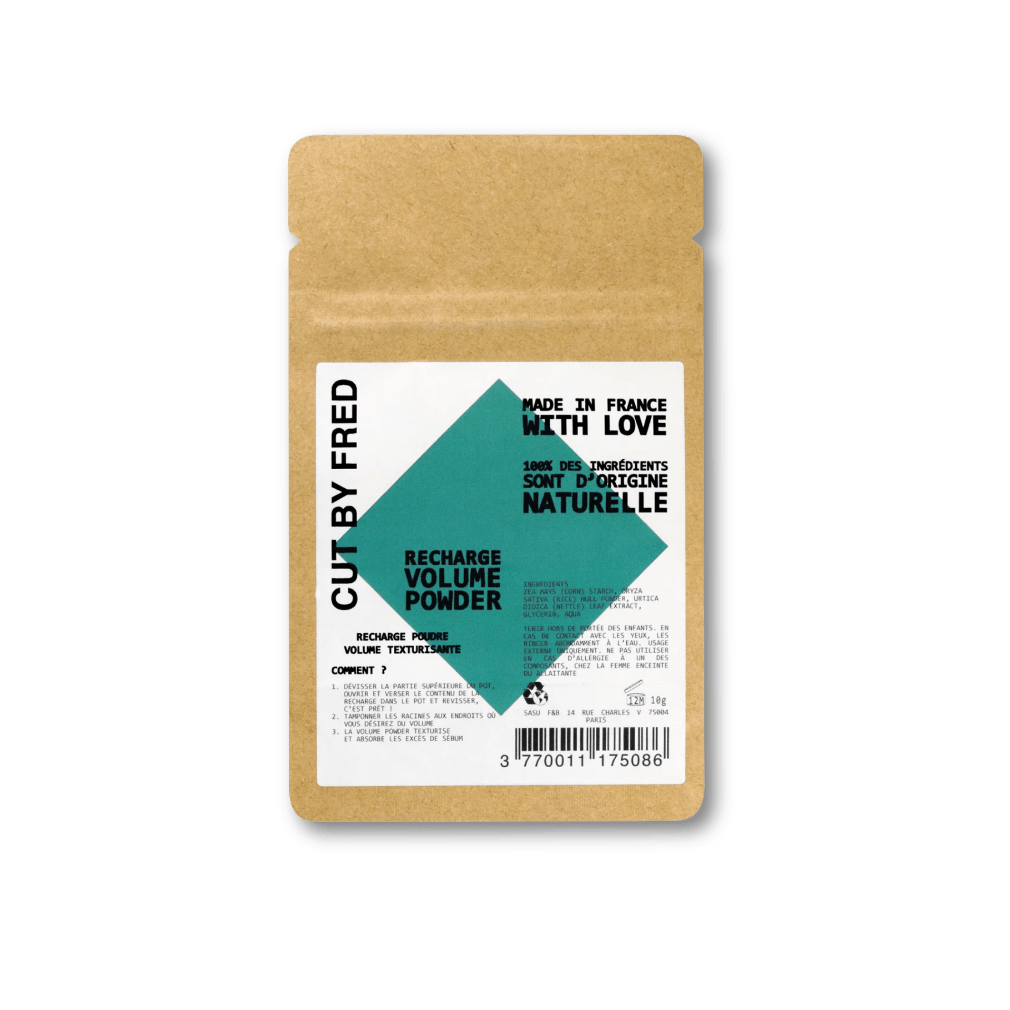 Recharge Shampoing Sec Vegan Volume Powder