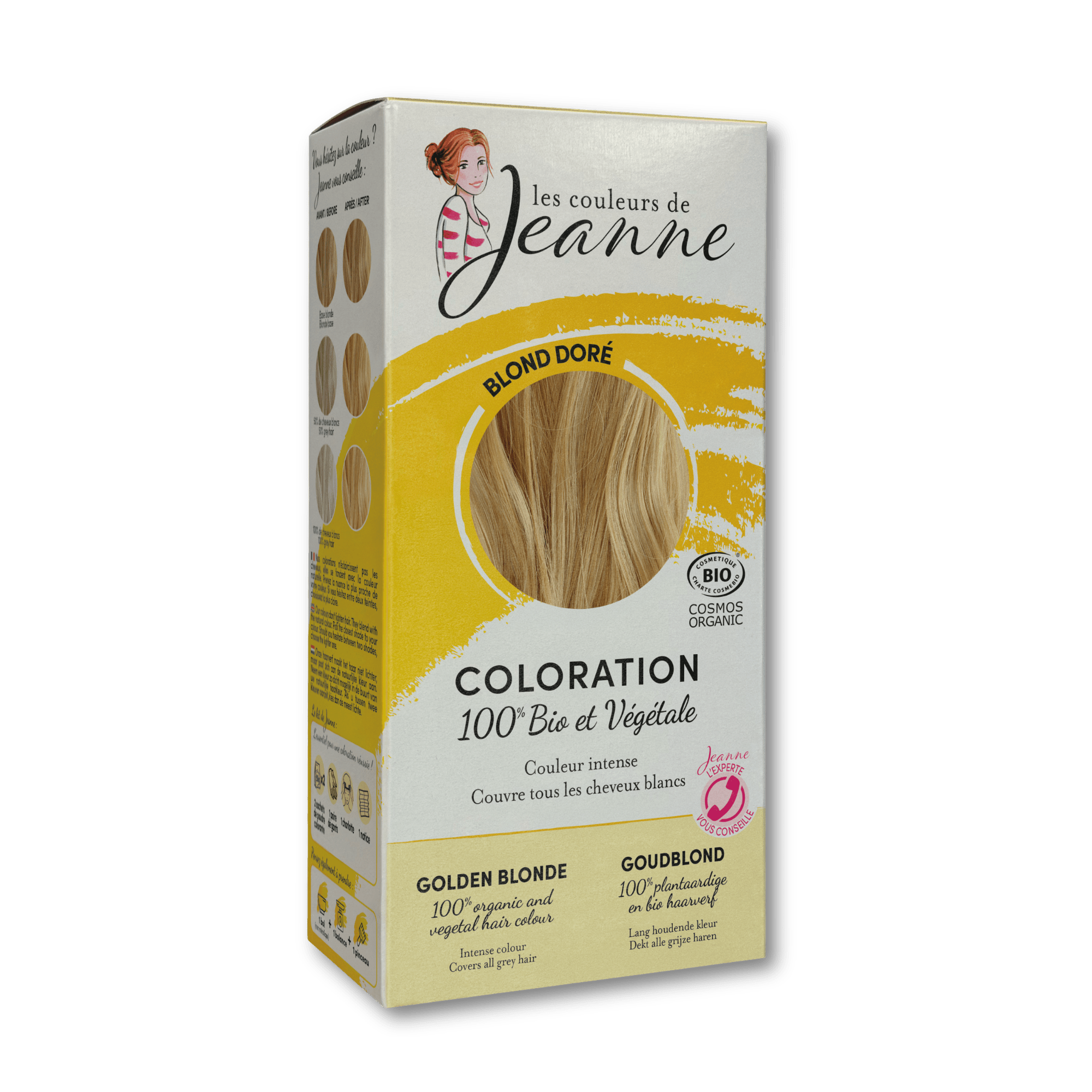 Coloration Végétale Blond Doré