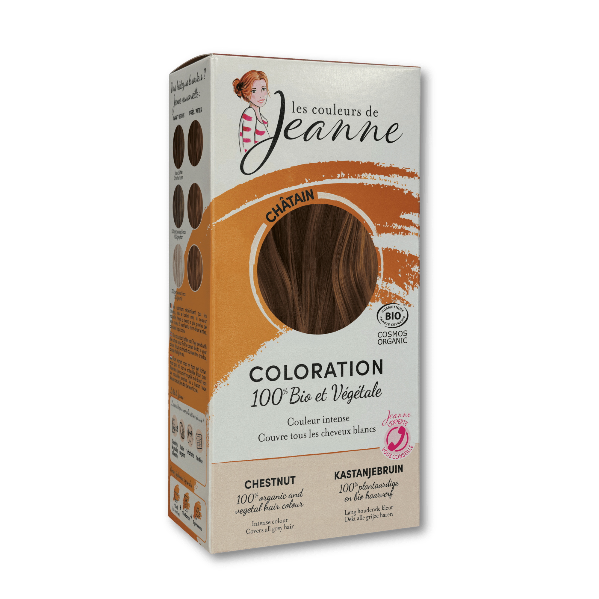 Coloration Végétale Châtain