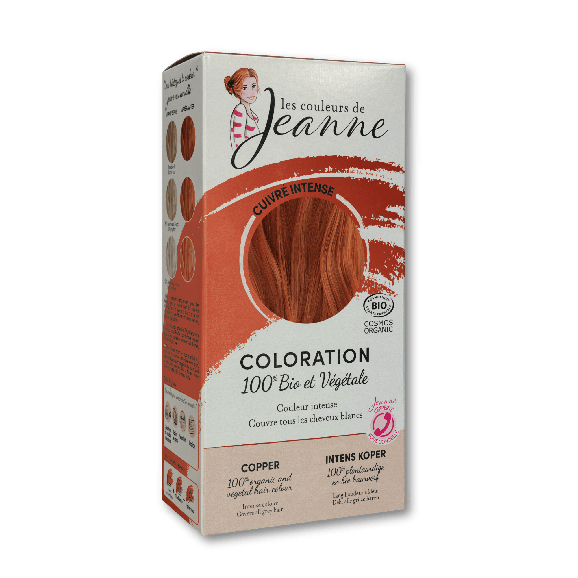 Coloration Végétale Cuivré Intense