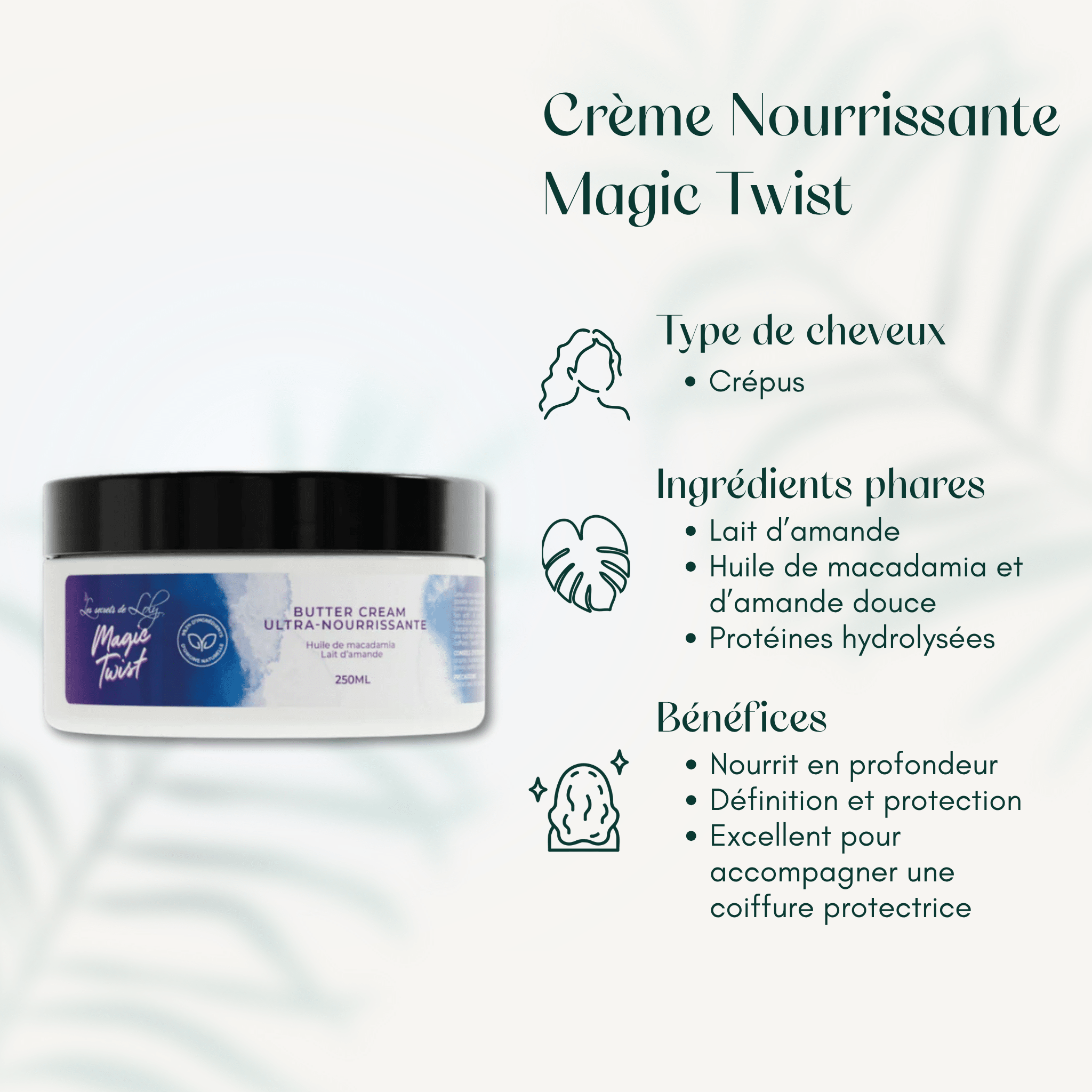 Crème Nourrissante Magic Twist