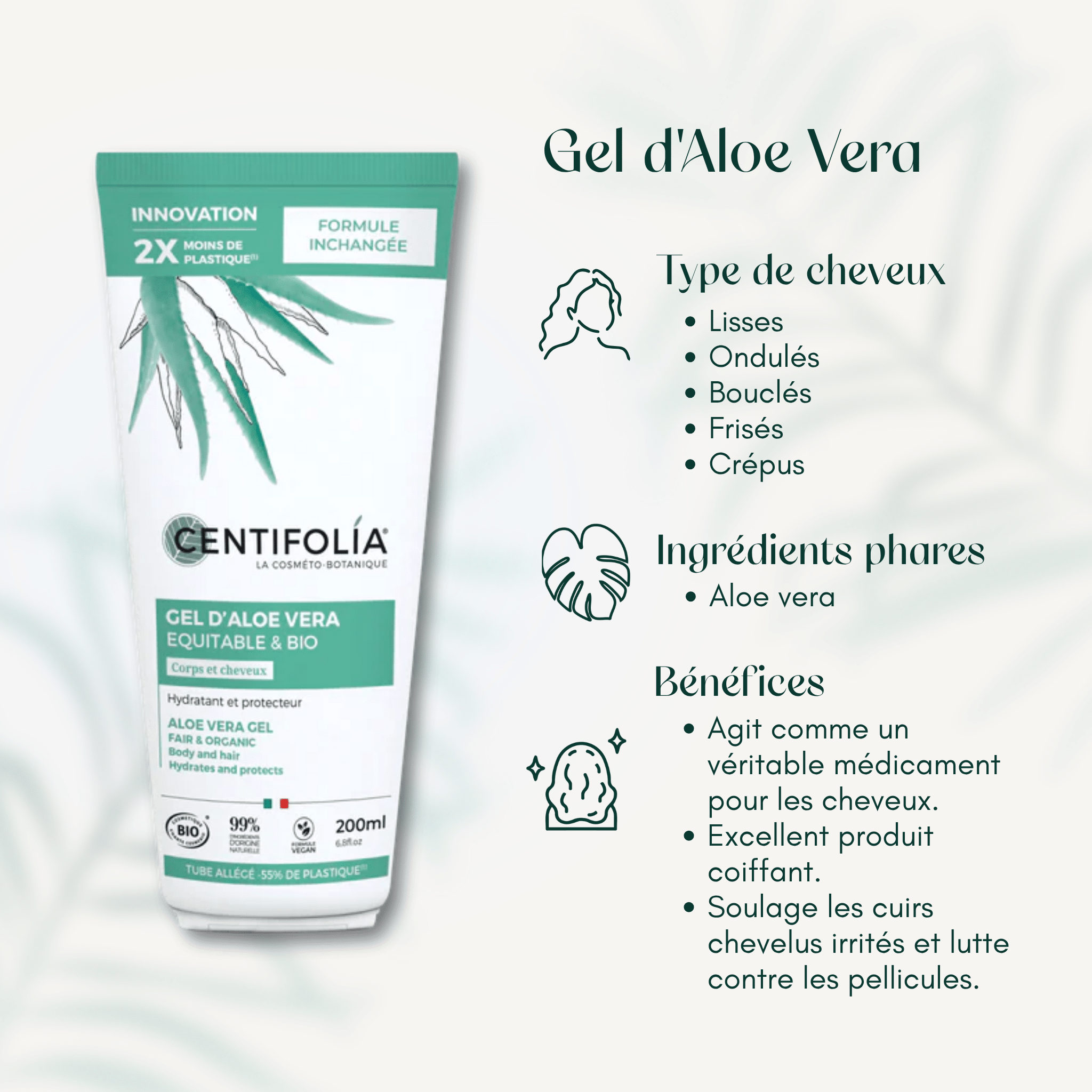 Gel d'Aloe Vera