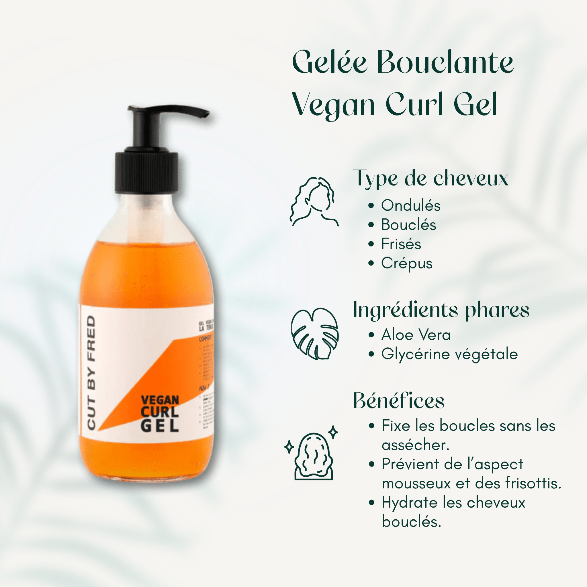 Gelée Bouclante Vegan Curl Gel