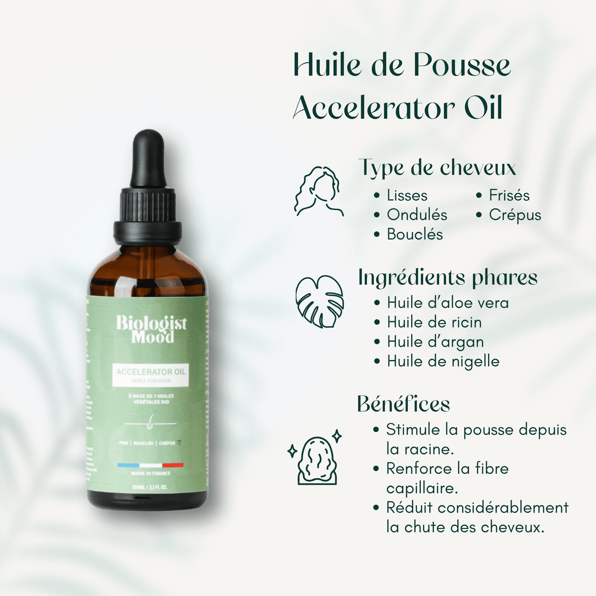 Huile de Pousse Accelerator Oil