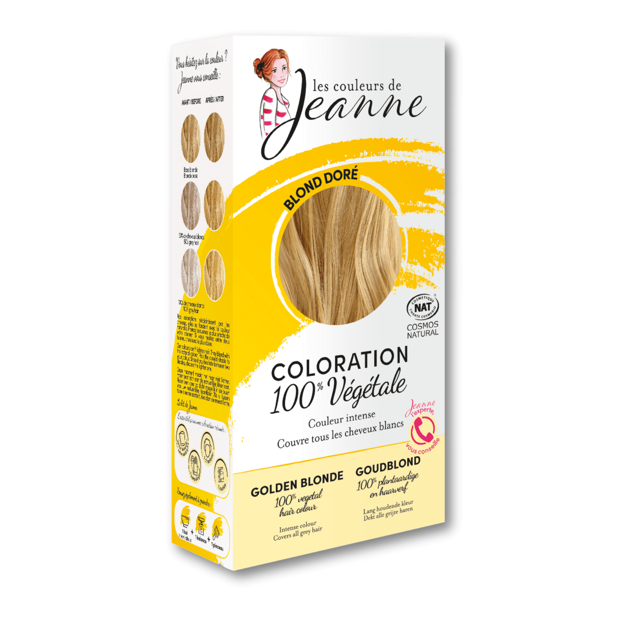Coloration Végétale Blond Doré