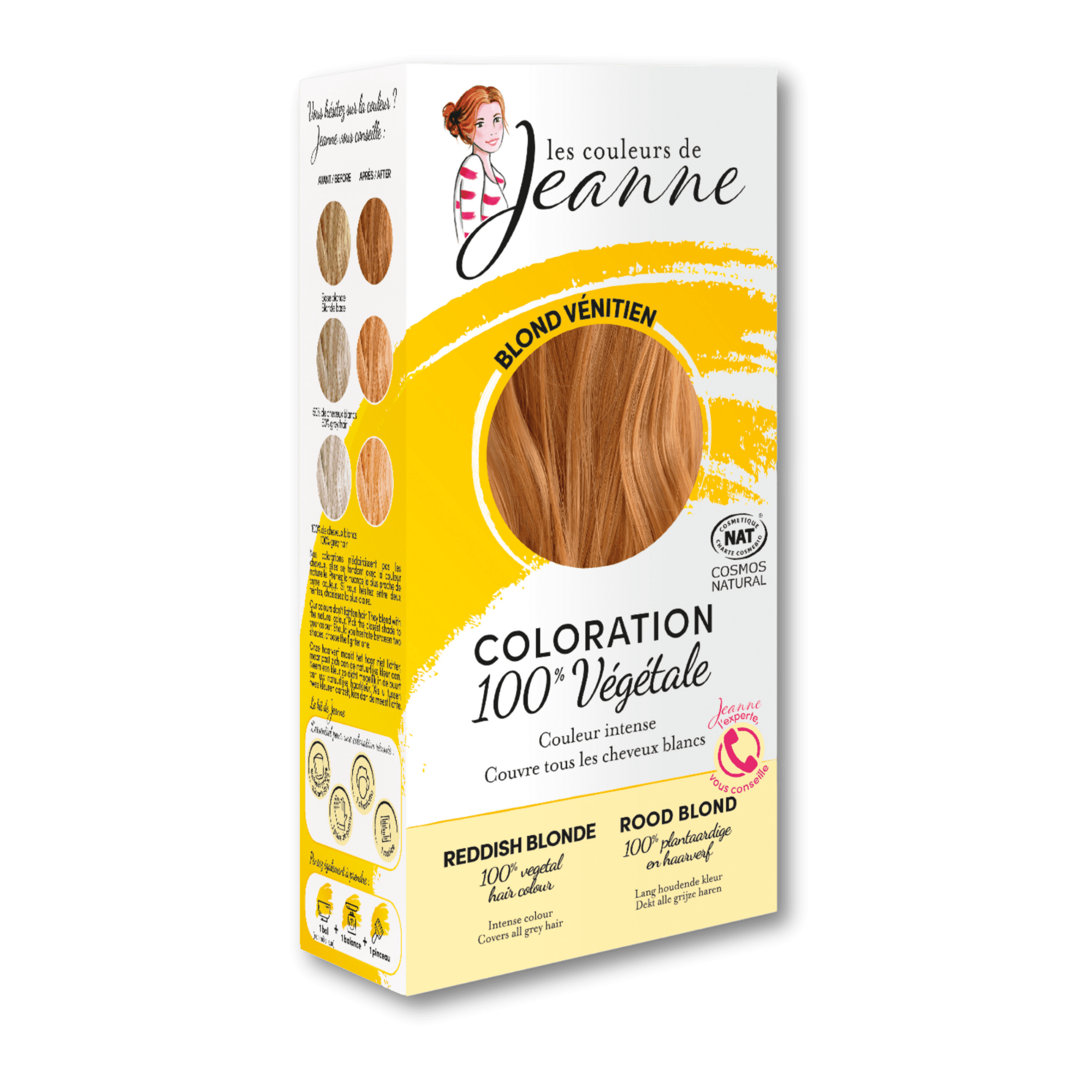 Coloration Végétale Blond Vénitien