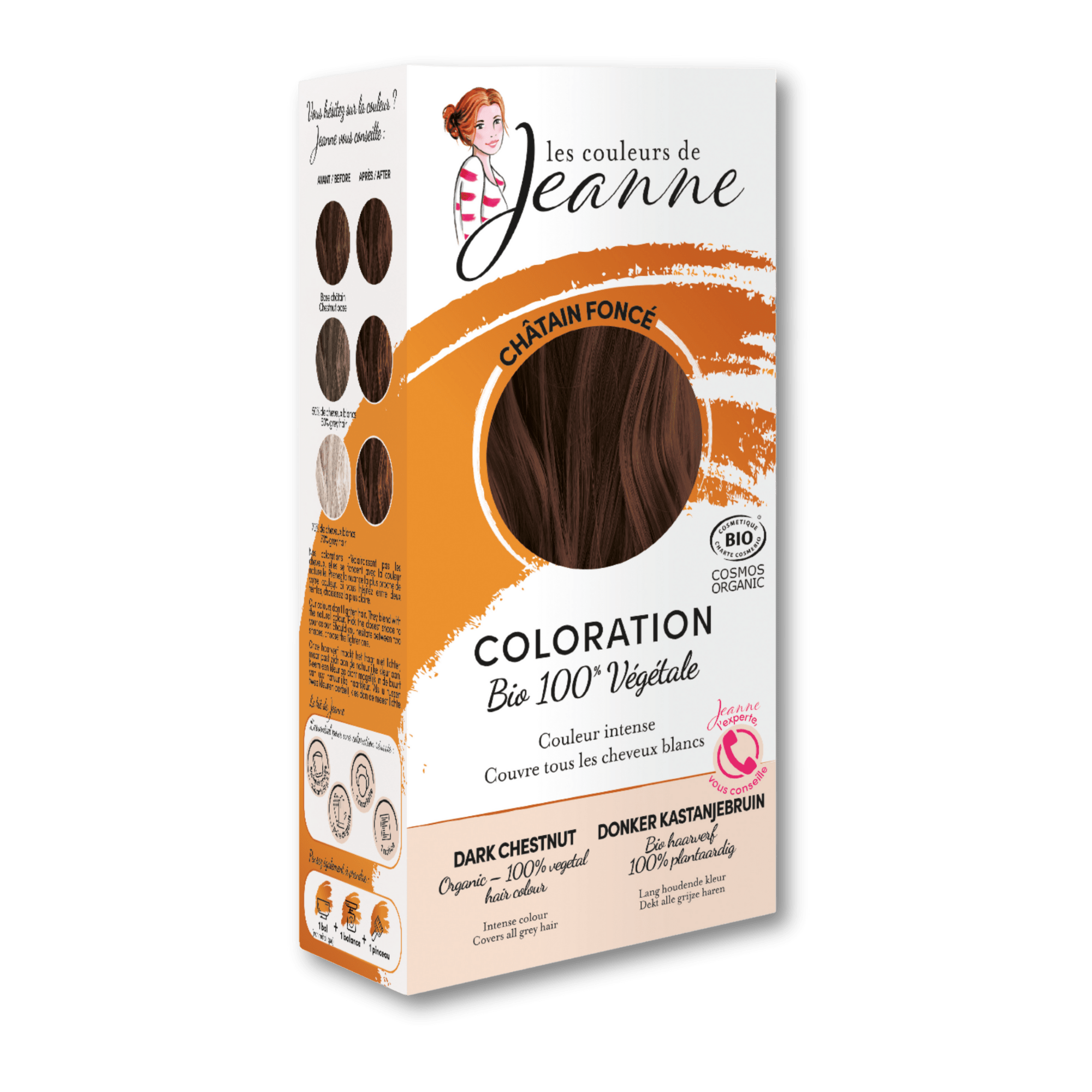 Coloration Végétale Châtain Foncé
