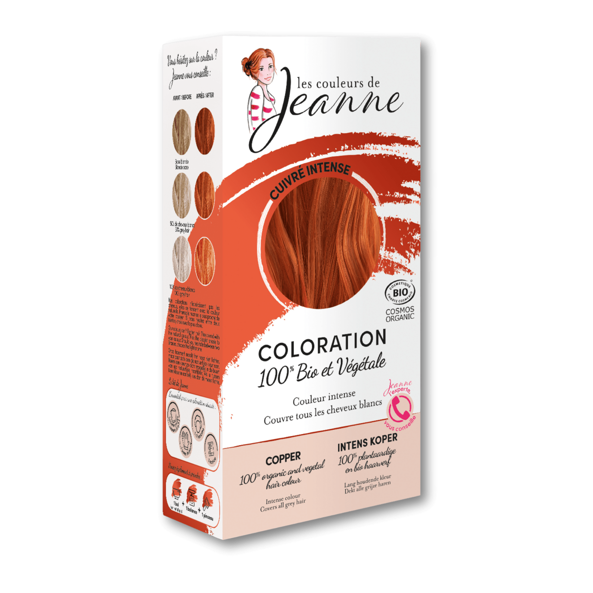 Coloration Végétale Cuivré Intense