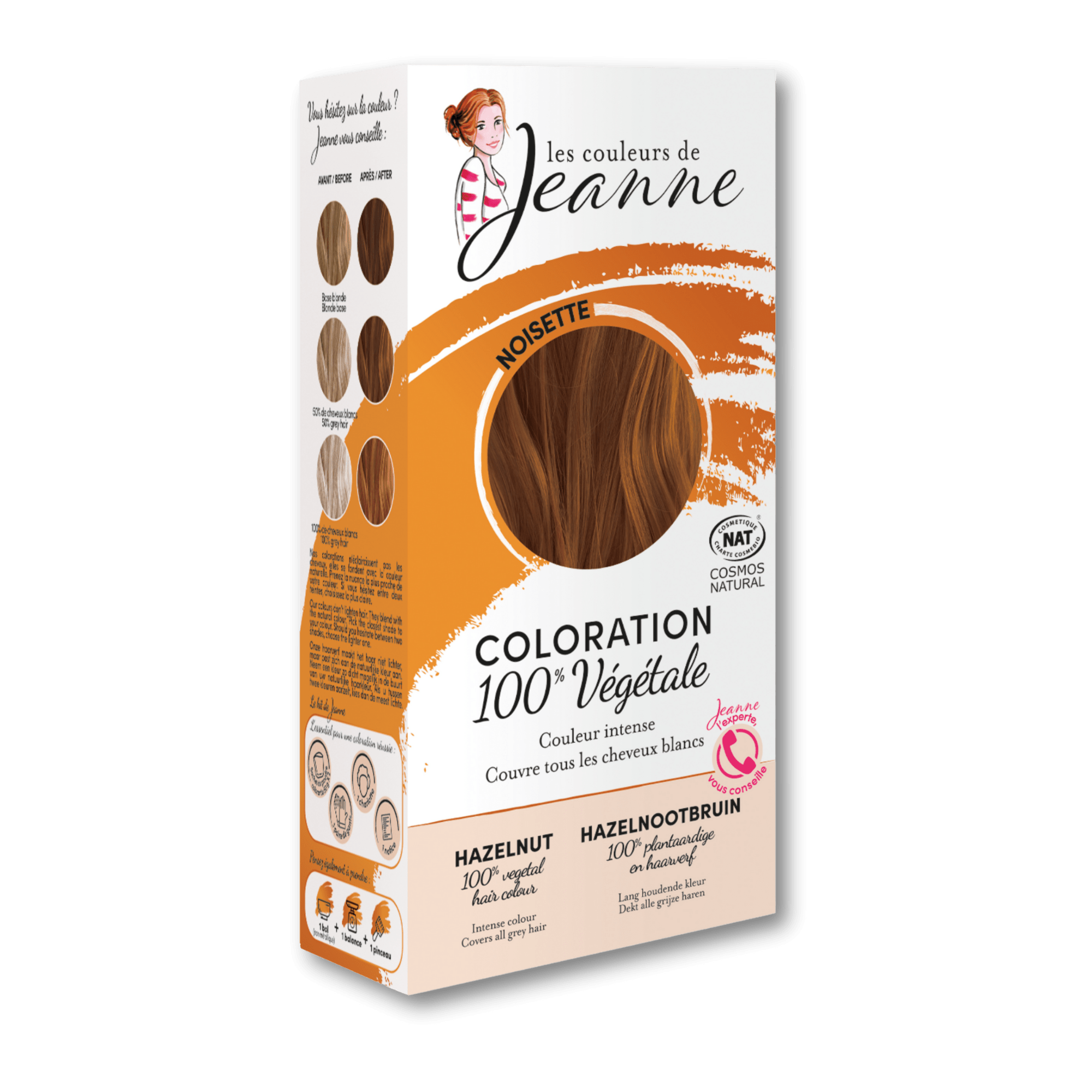 Coloration Végétale Noisette