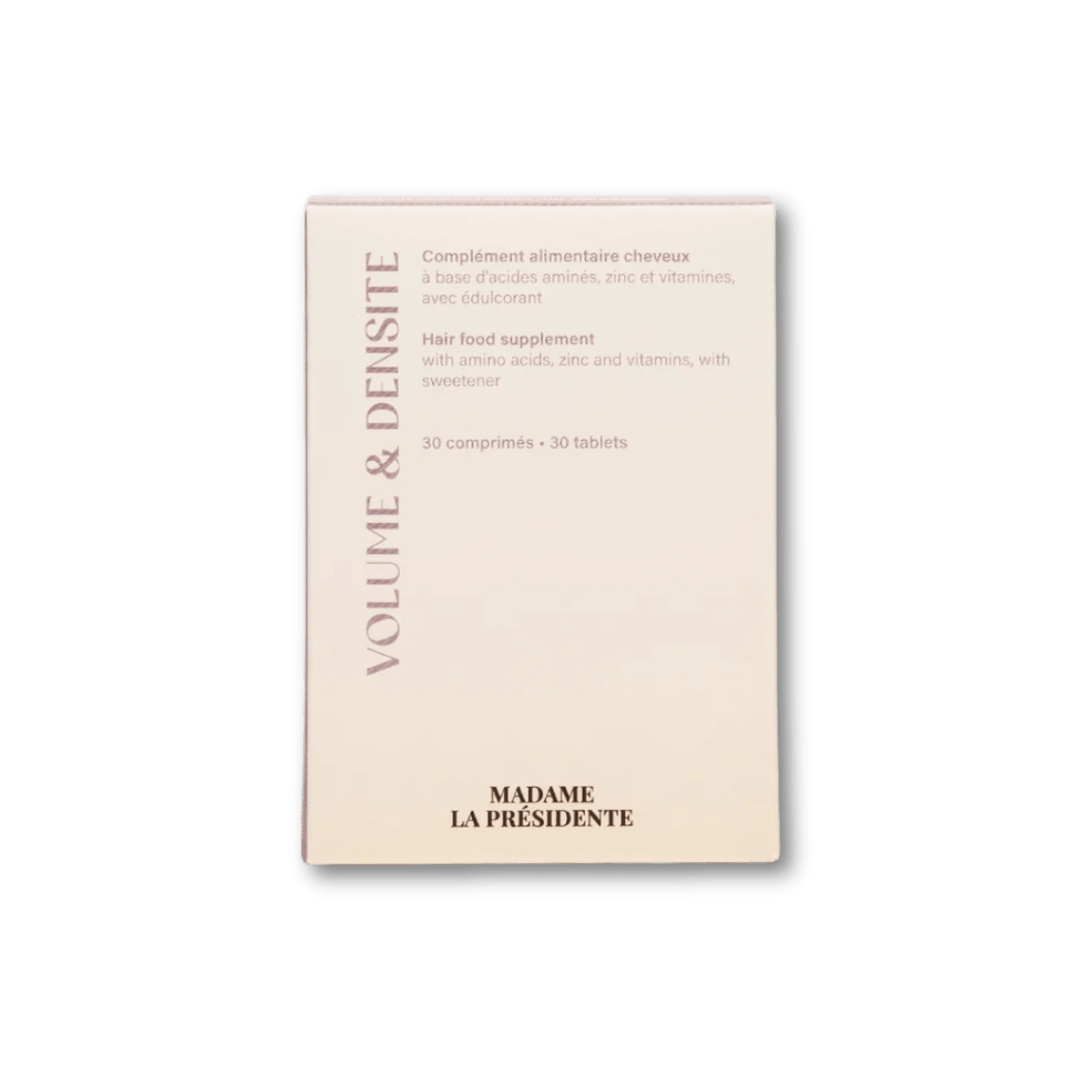 Compléments Alimentaires Volume & Densité