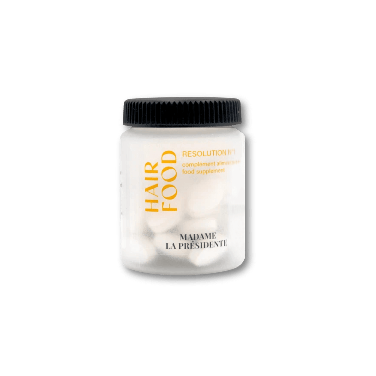 Madame La Présidente Hair Food - 30 Comprimés, Nutriments Pour Cheveux, Date 03/27