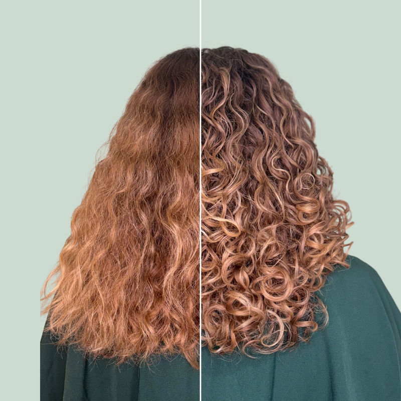 Avant / après Helssy Hair